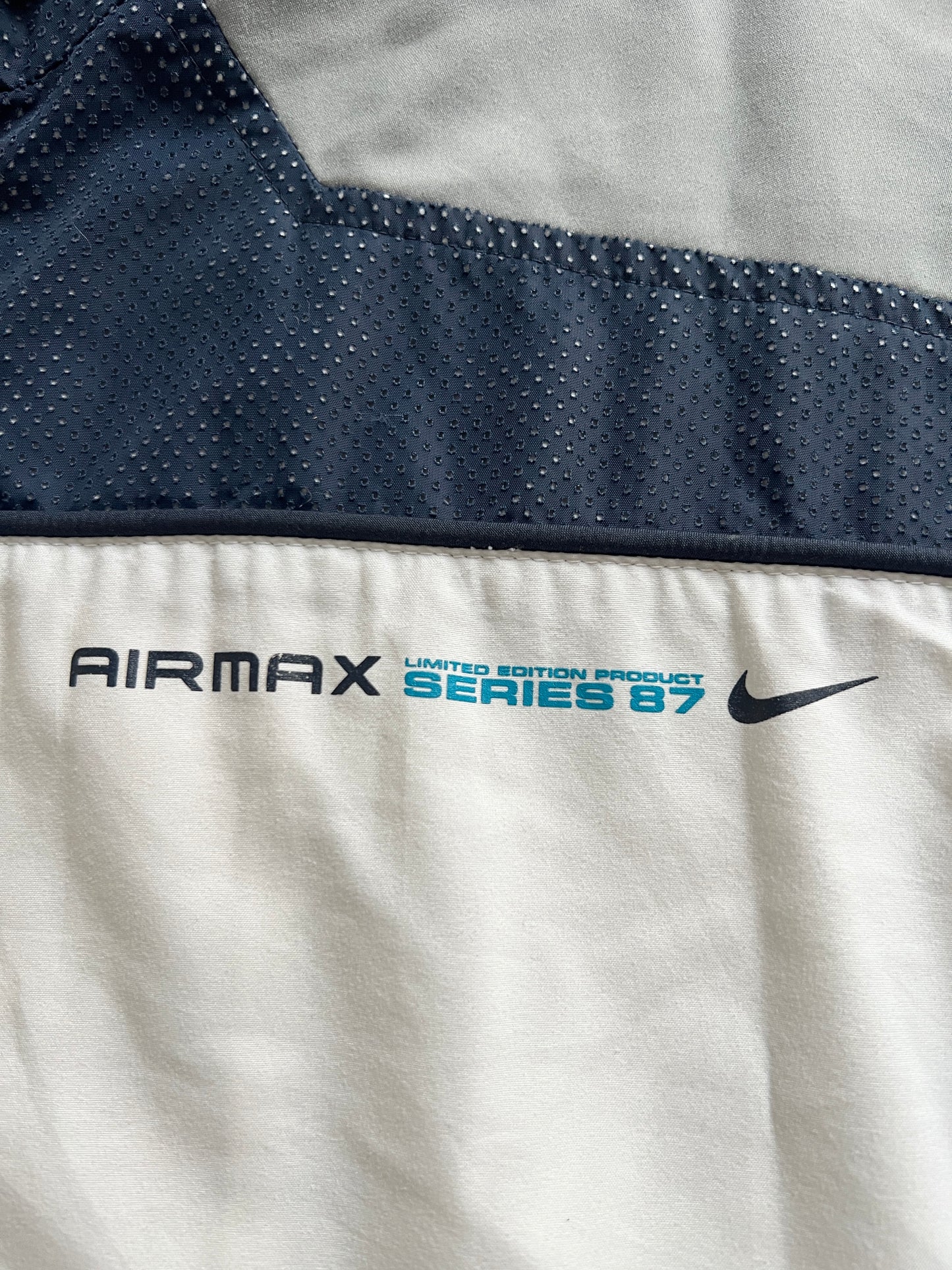 WHITE AIR MAX TRACK JACKET - 2000S - L/M