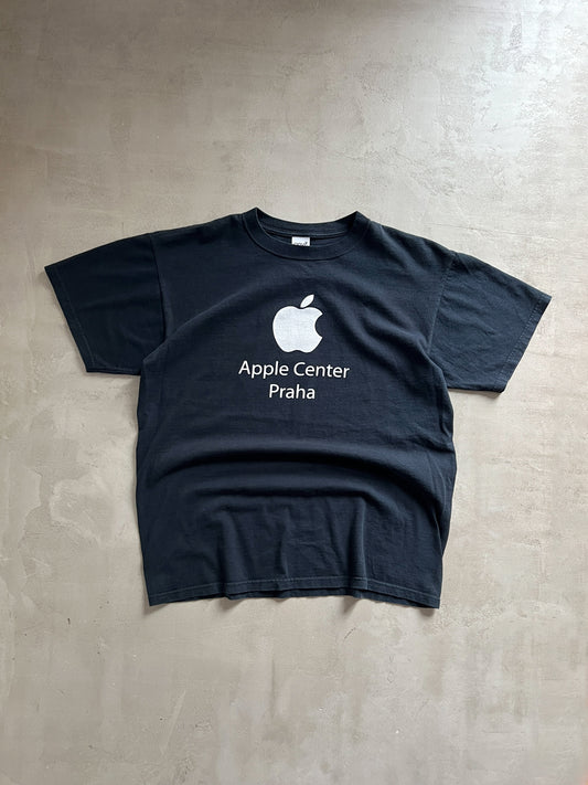 FADED BLACK APPLE PROMO TEE - 2000S - L