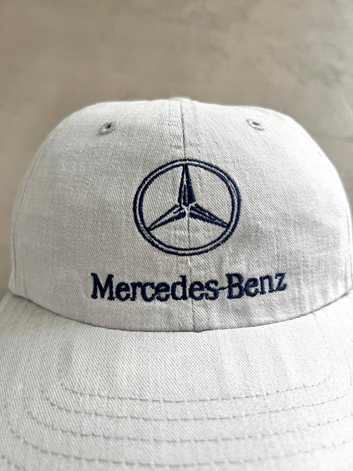 GREY MERCEDES BENZ CAP - 1990S