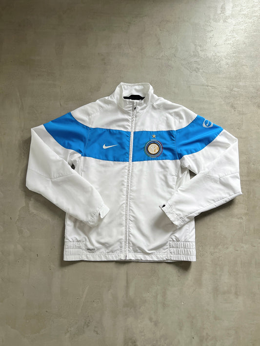 WHITE/BABY BLUE INTER MILAN TRACK JACKET - 2000S - M