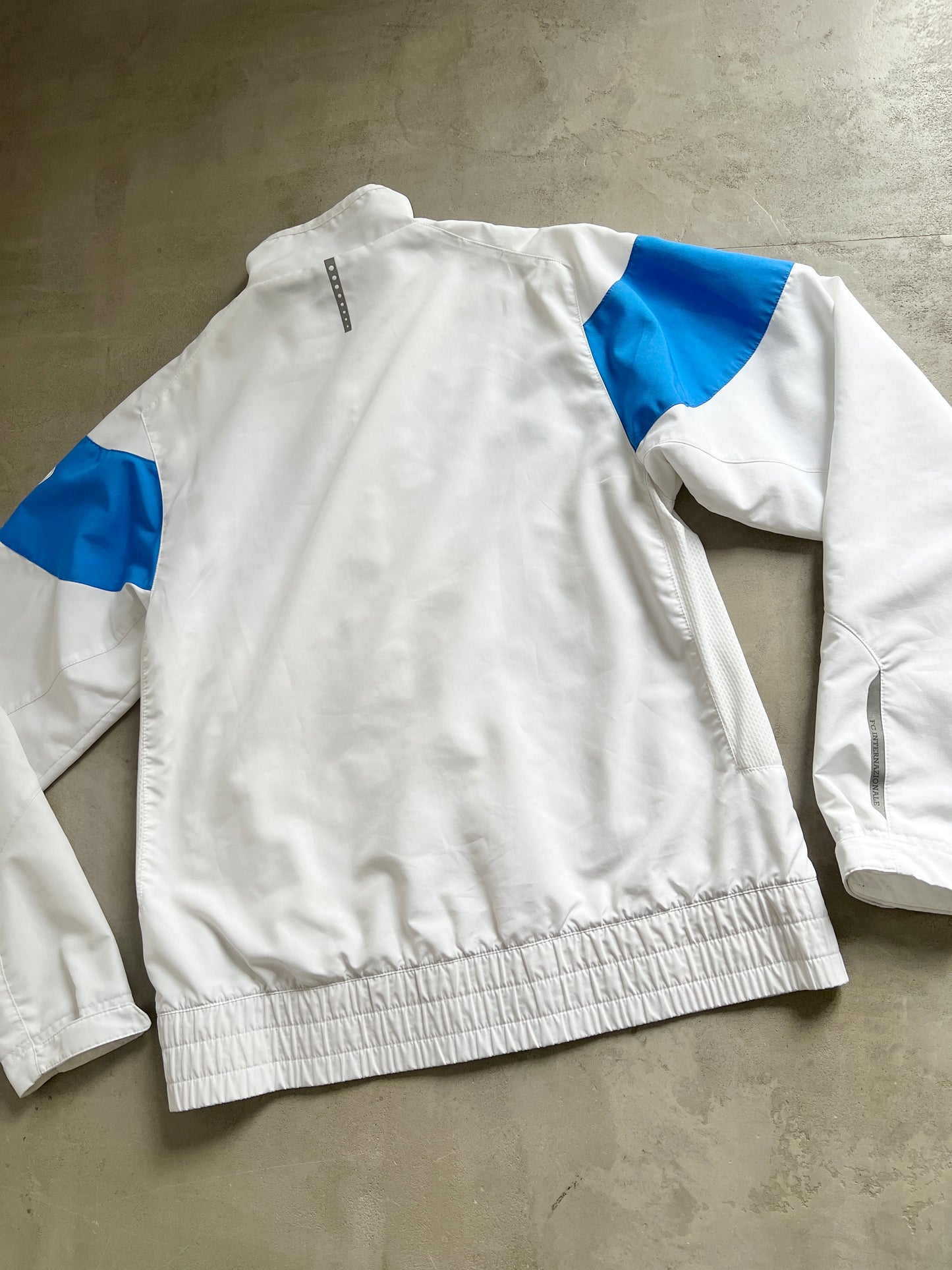 WHITE/BABY BLUE INTER MILAN TRACK JACKET - 2000S - M