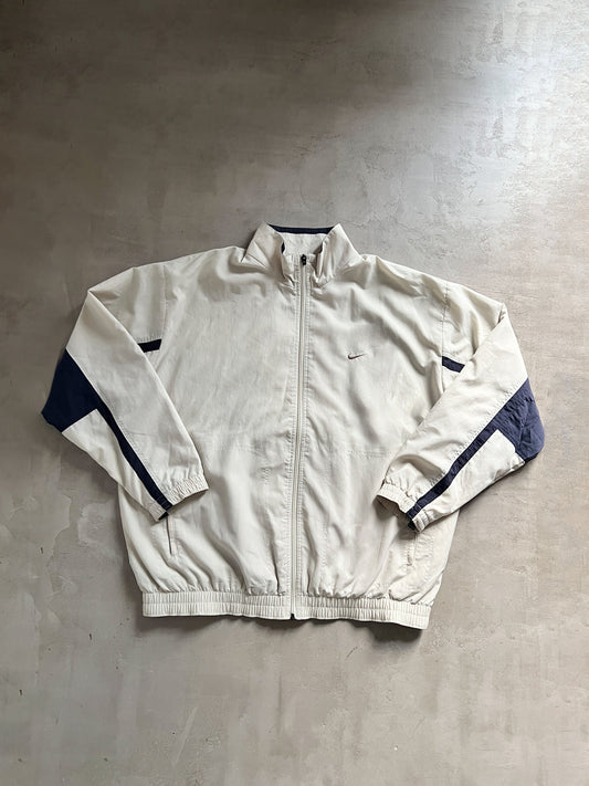 CREME NIKE TRACK JACKET - 2000S - XL