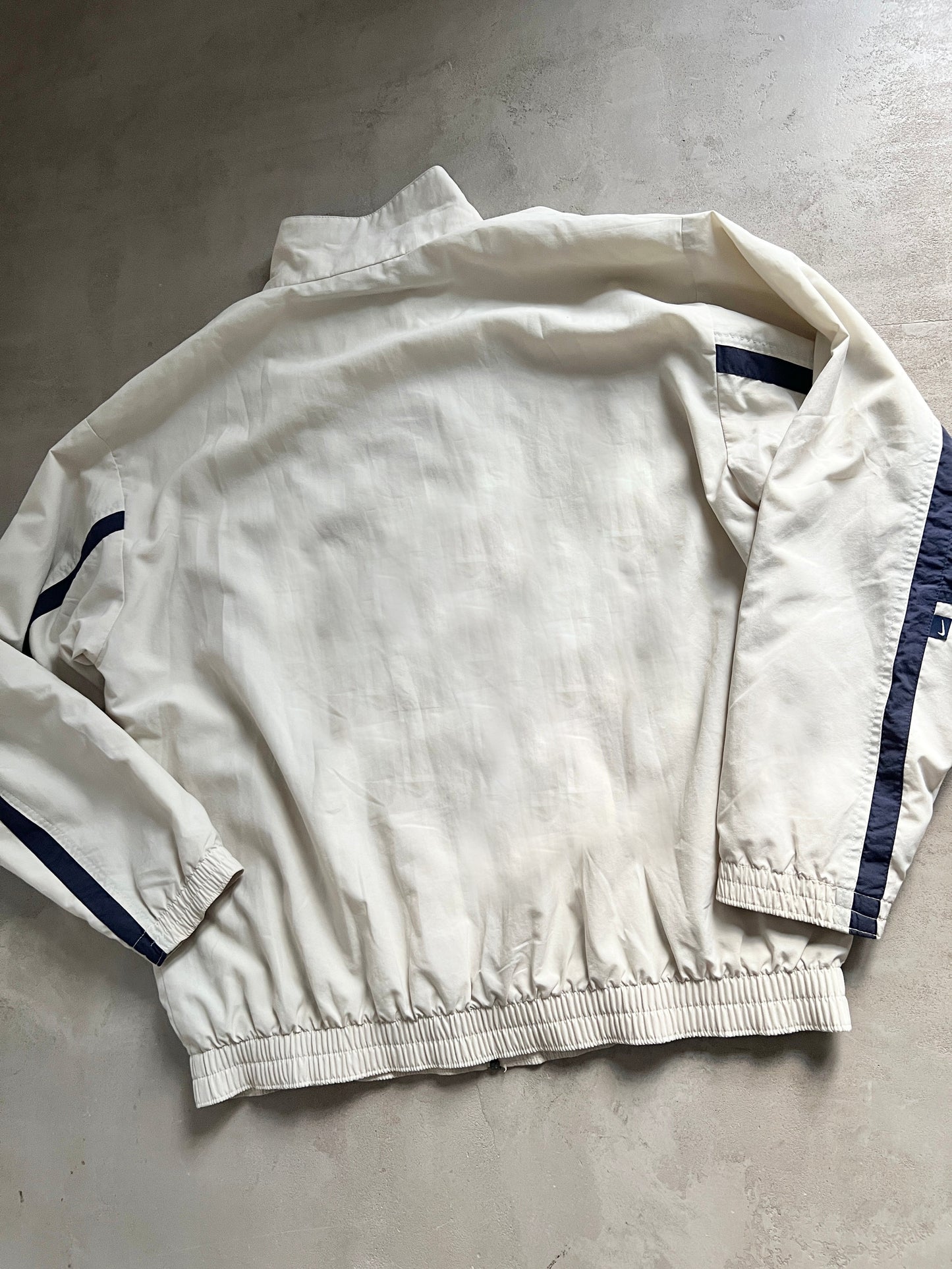 CREME NIKE TRACK JACKET - 2000S - XL
