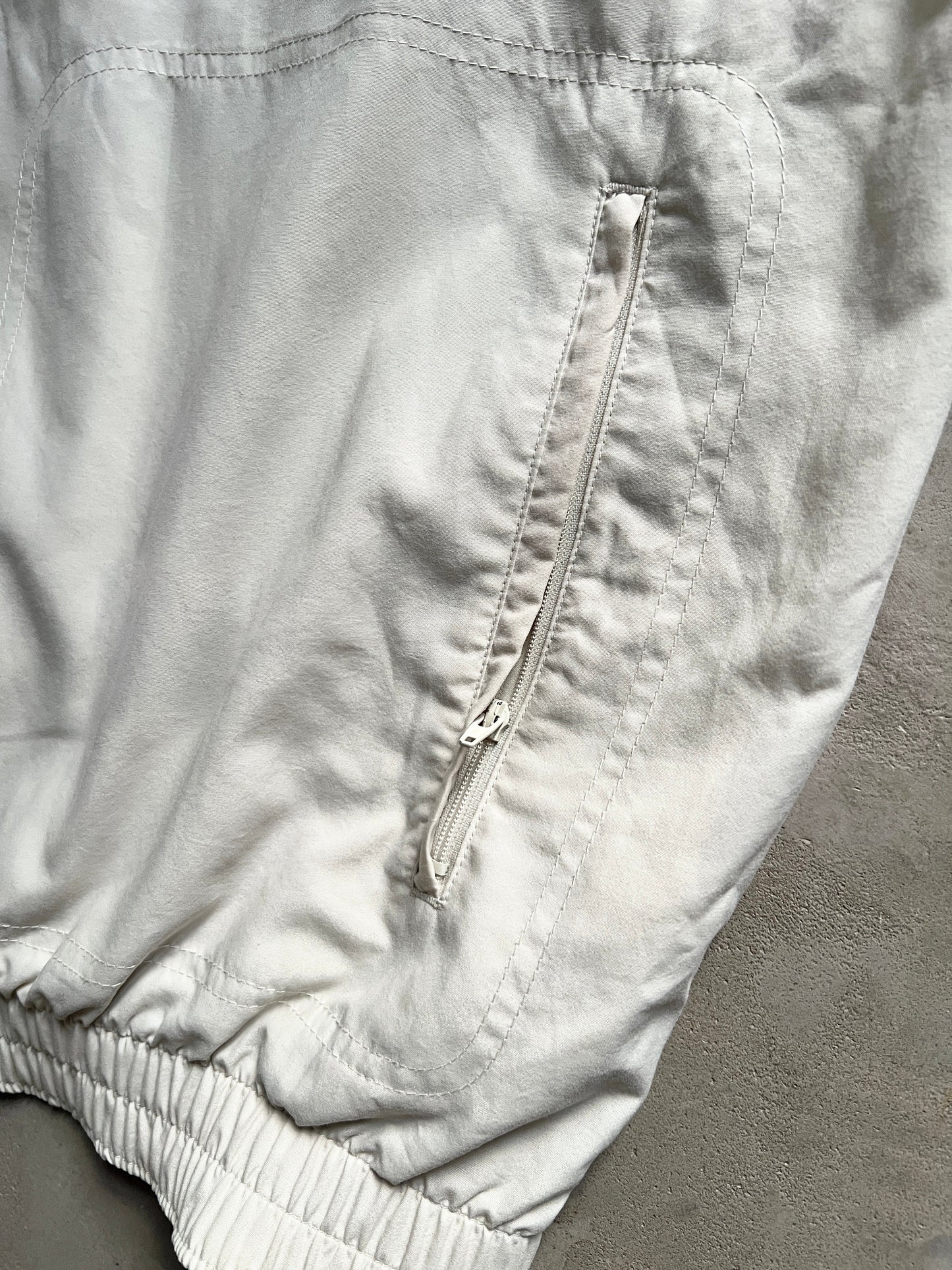 CREME NIKE TRACK JACKET - 2000S - XL