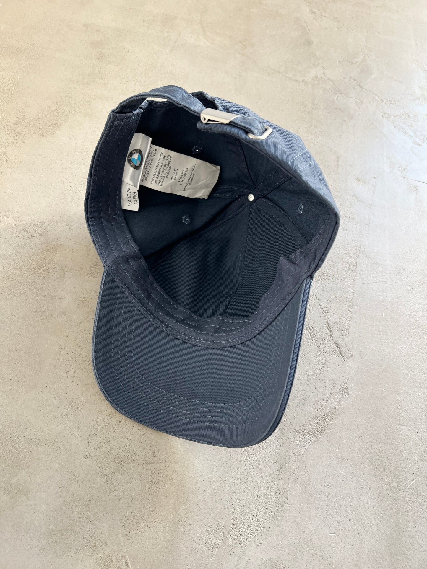 SLATE BLUE BMW CAP - 2000S
