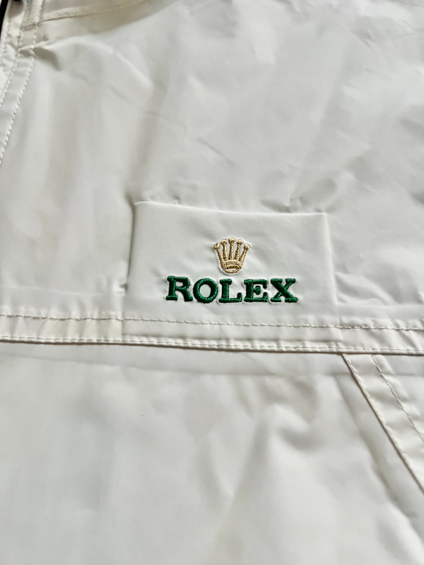 CREME ROLEX YACHT JACKET - 2000S - M