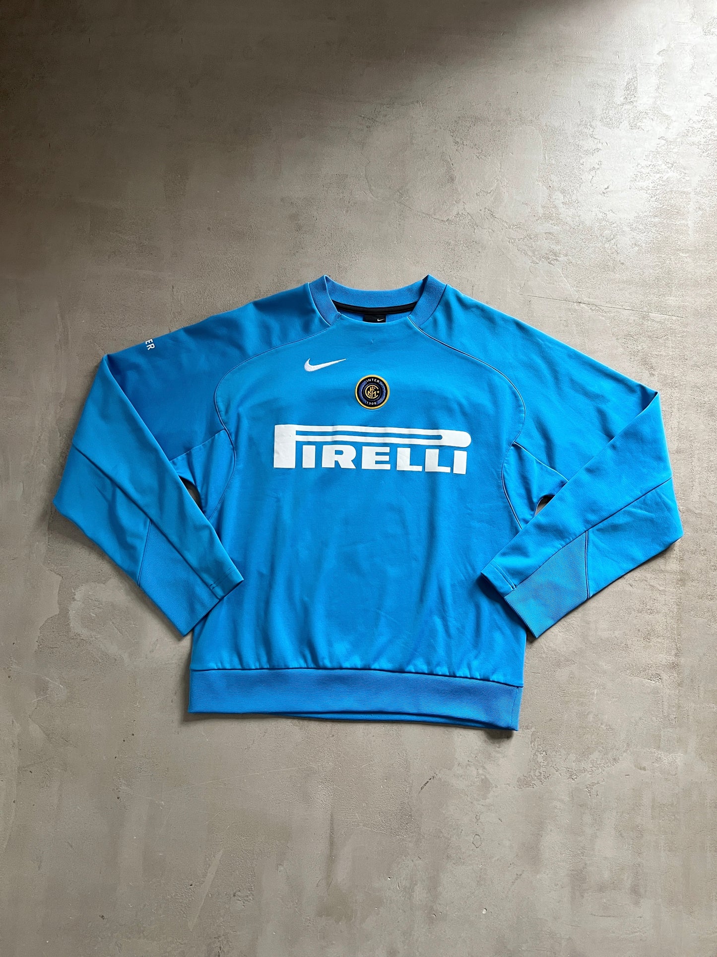 BABY BLUE INTER MILAN SWEATER - 2000S - S