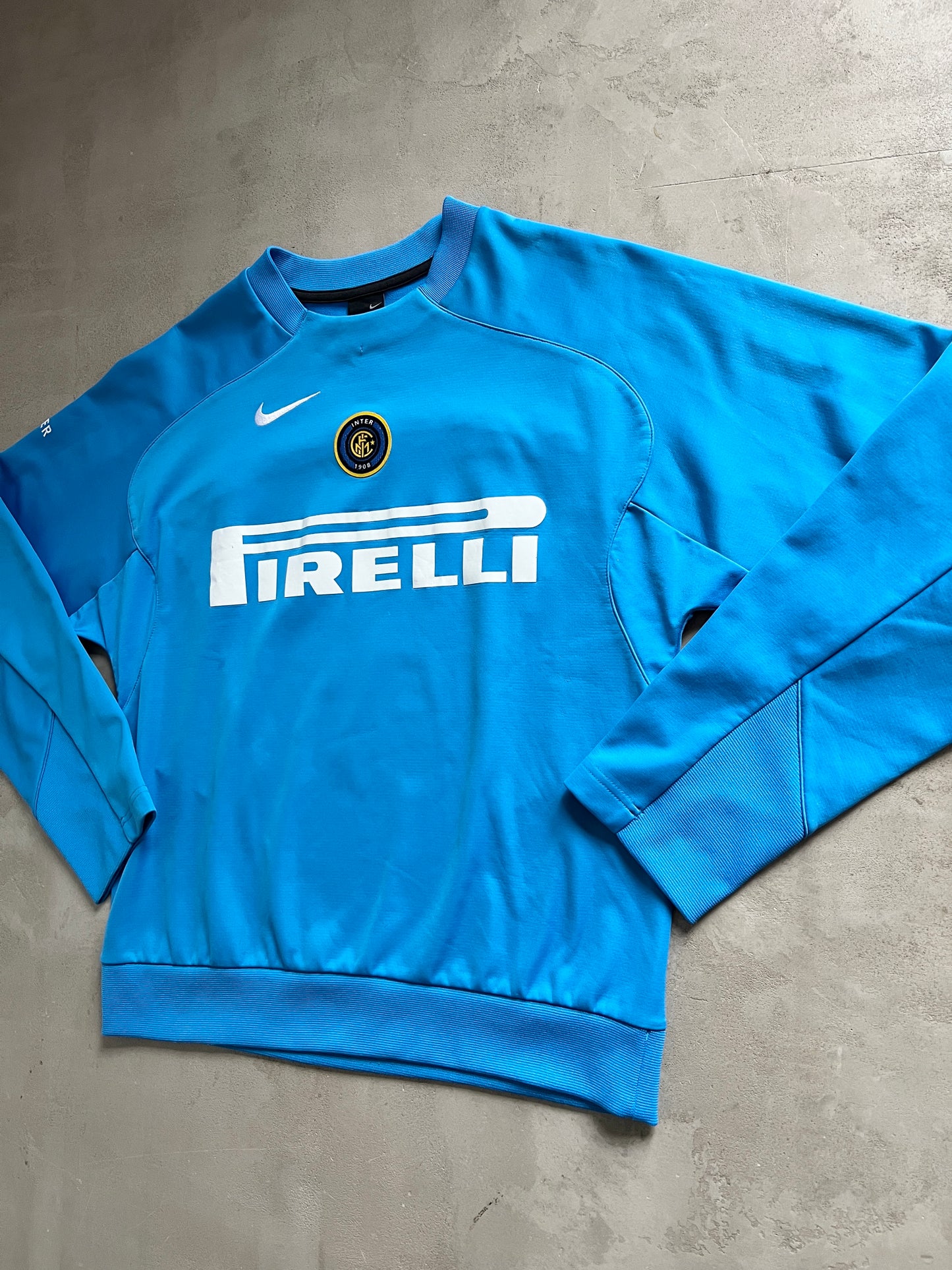 BABY BLUE INTER MILAN SWEATER - 2000S - S