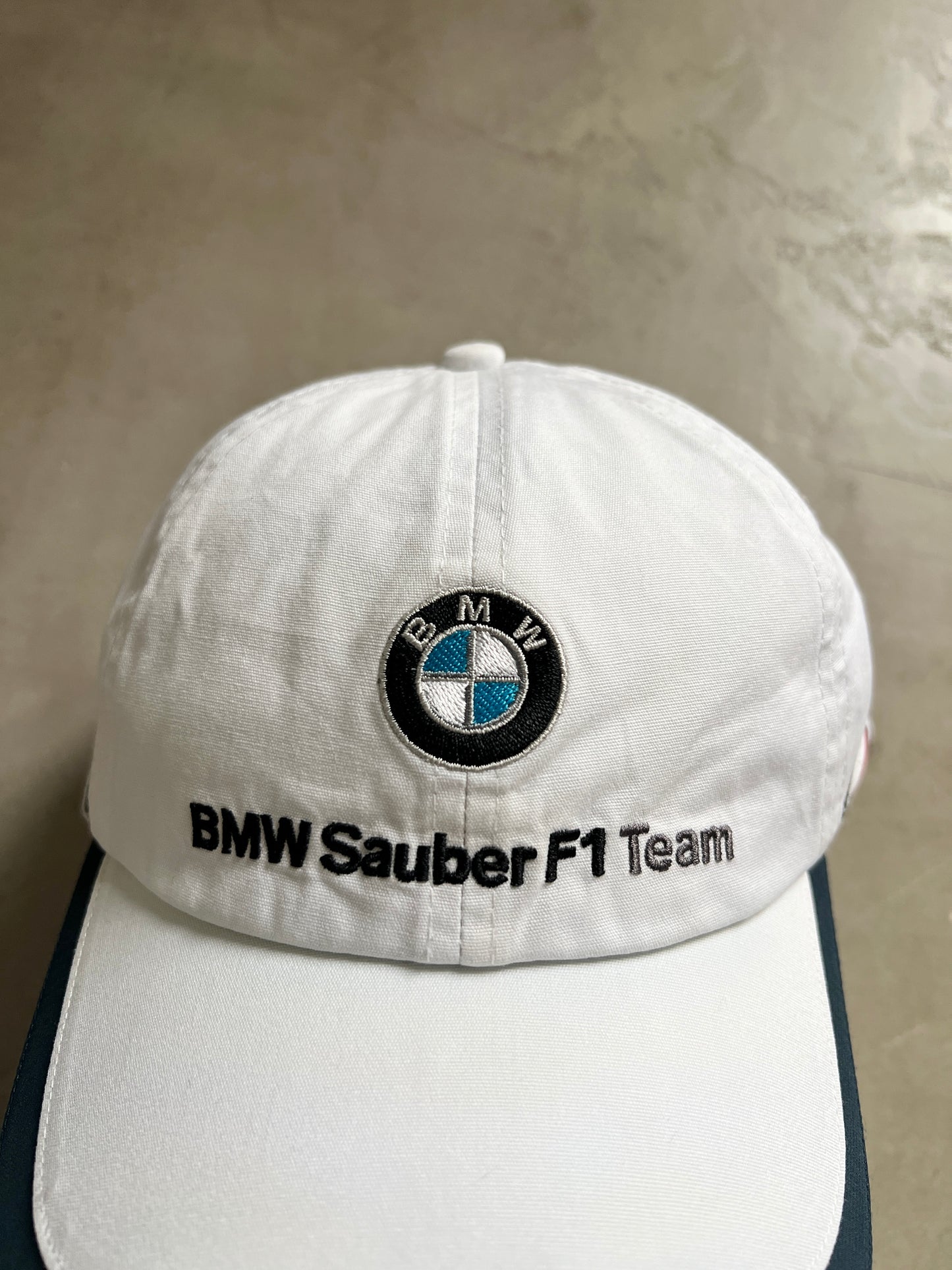 WHITE BMW RACING CAP - 2000S