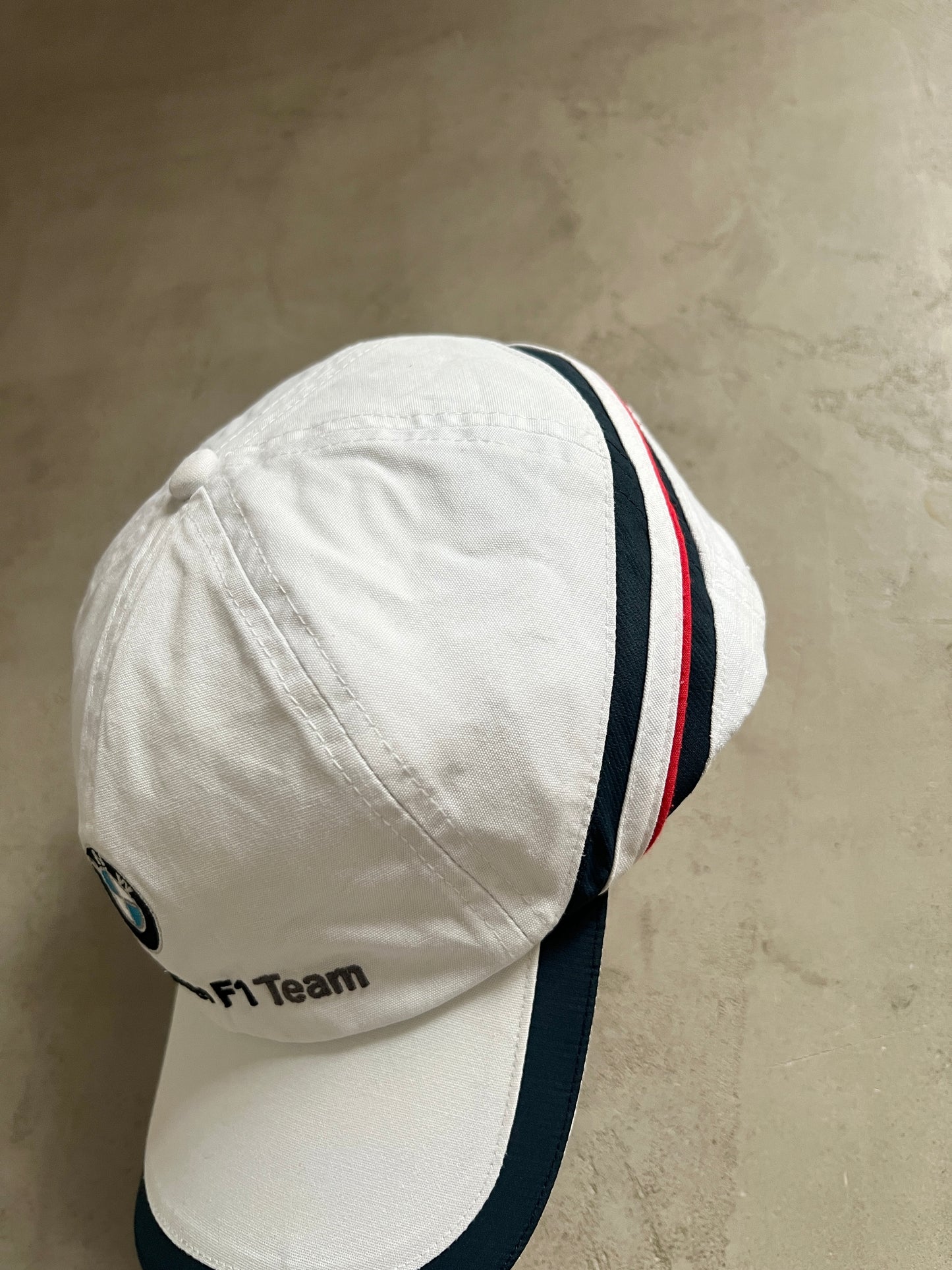 WHITE BMW RACING CAP - 2000S