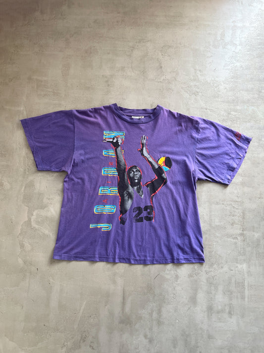 PURPLE MJ NIKE X JORDAN TEE - 1990S - M