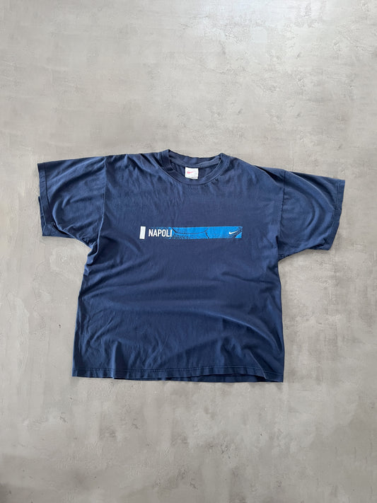 BLUE SSC NAPOLI NIKE TEE - 1990S - XL