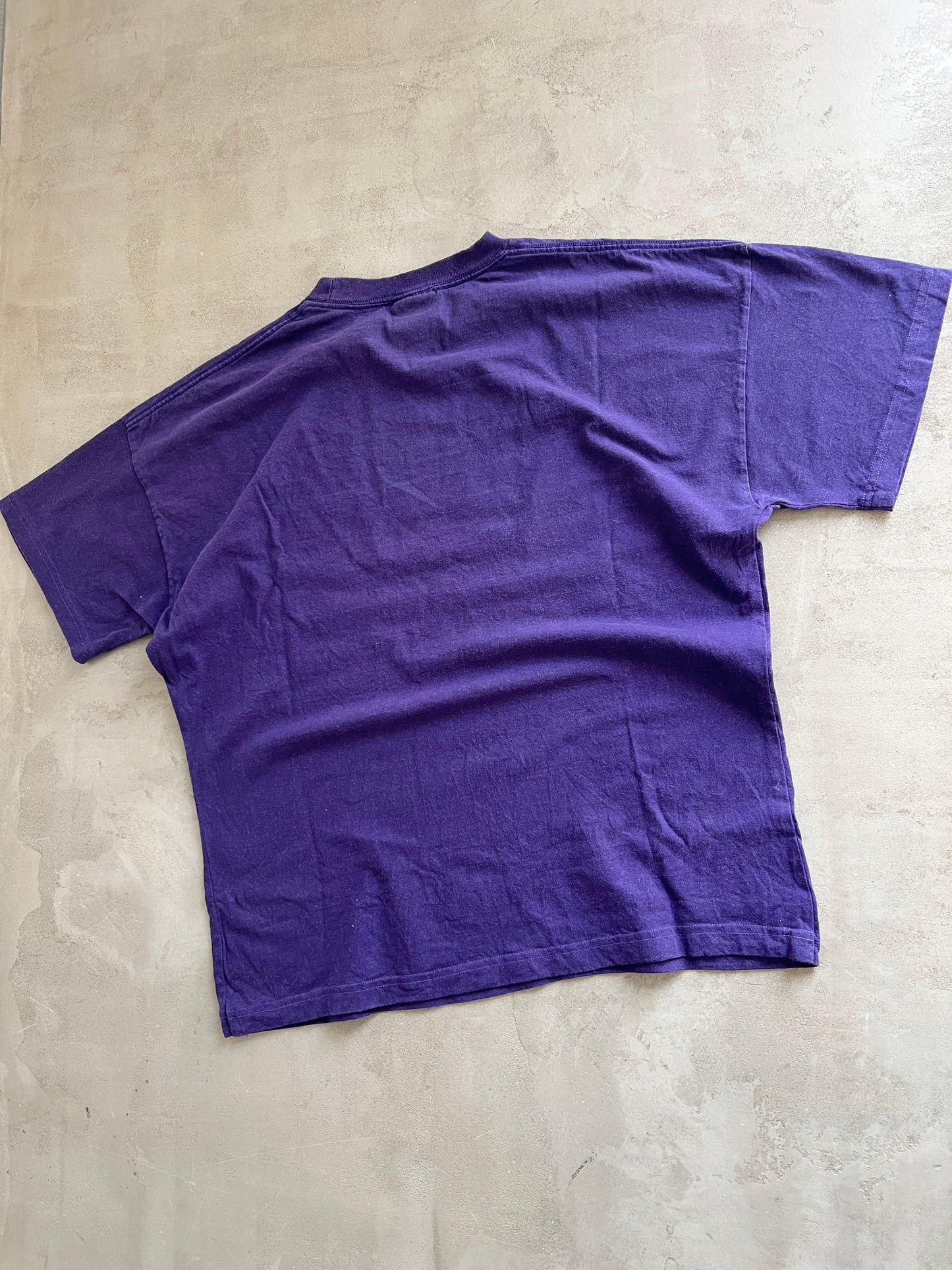 PURPLE NIKE PORTLAND TEE - 1990S - L