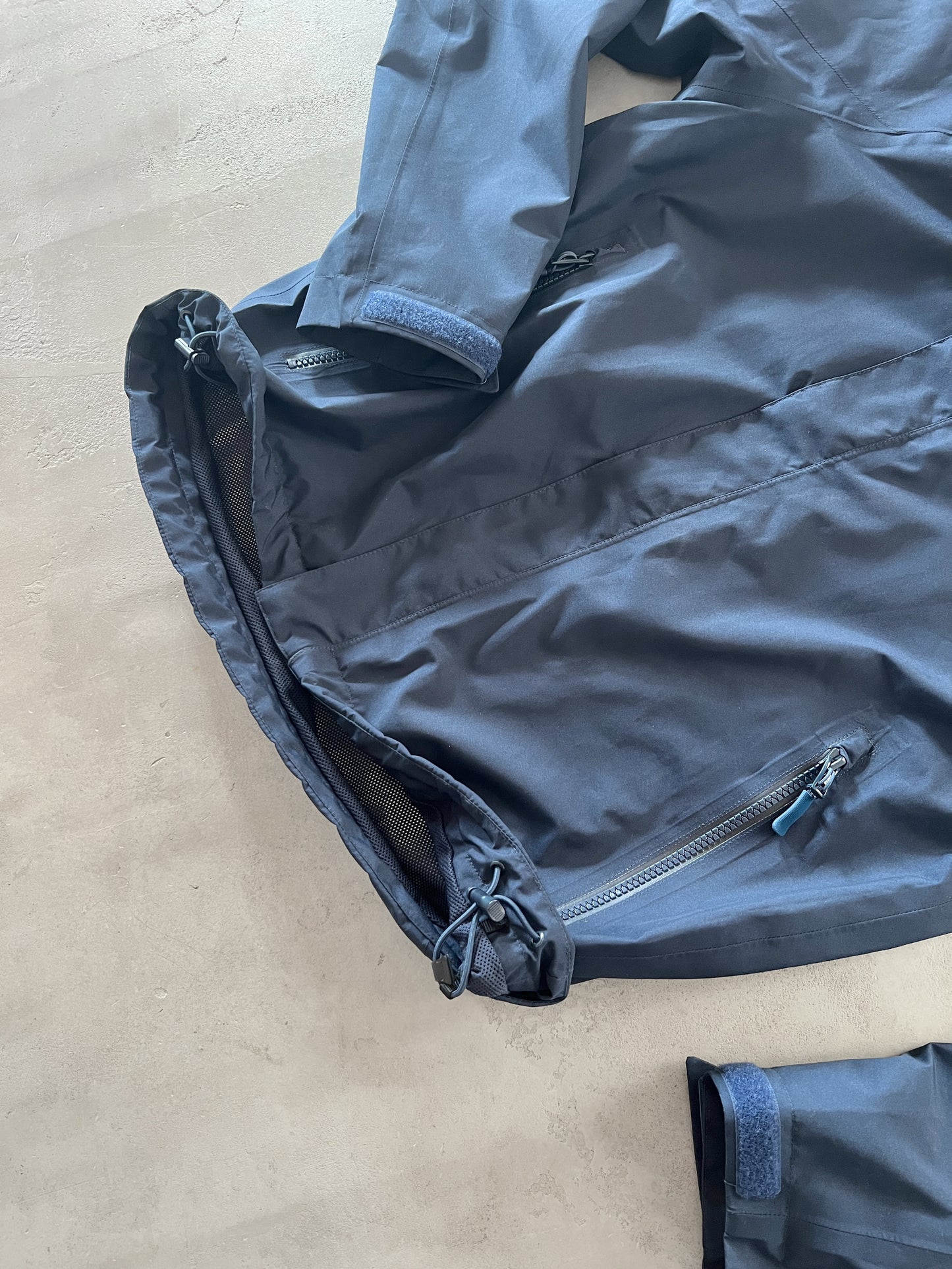 NAVY ROLEX GORE-TEX JACKET - 2000S - M