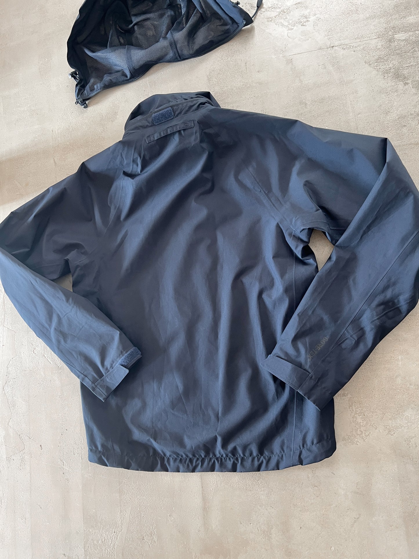 NAVY ROLEX GORE-TEX JACKET - 2000S - M