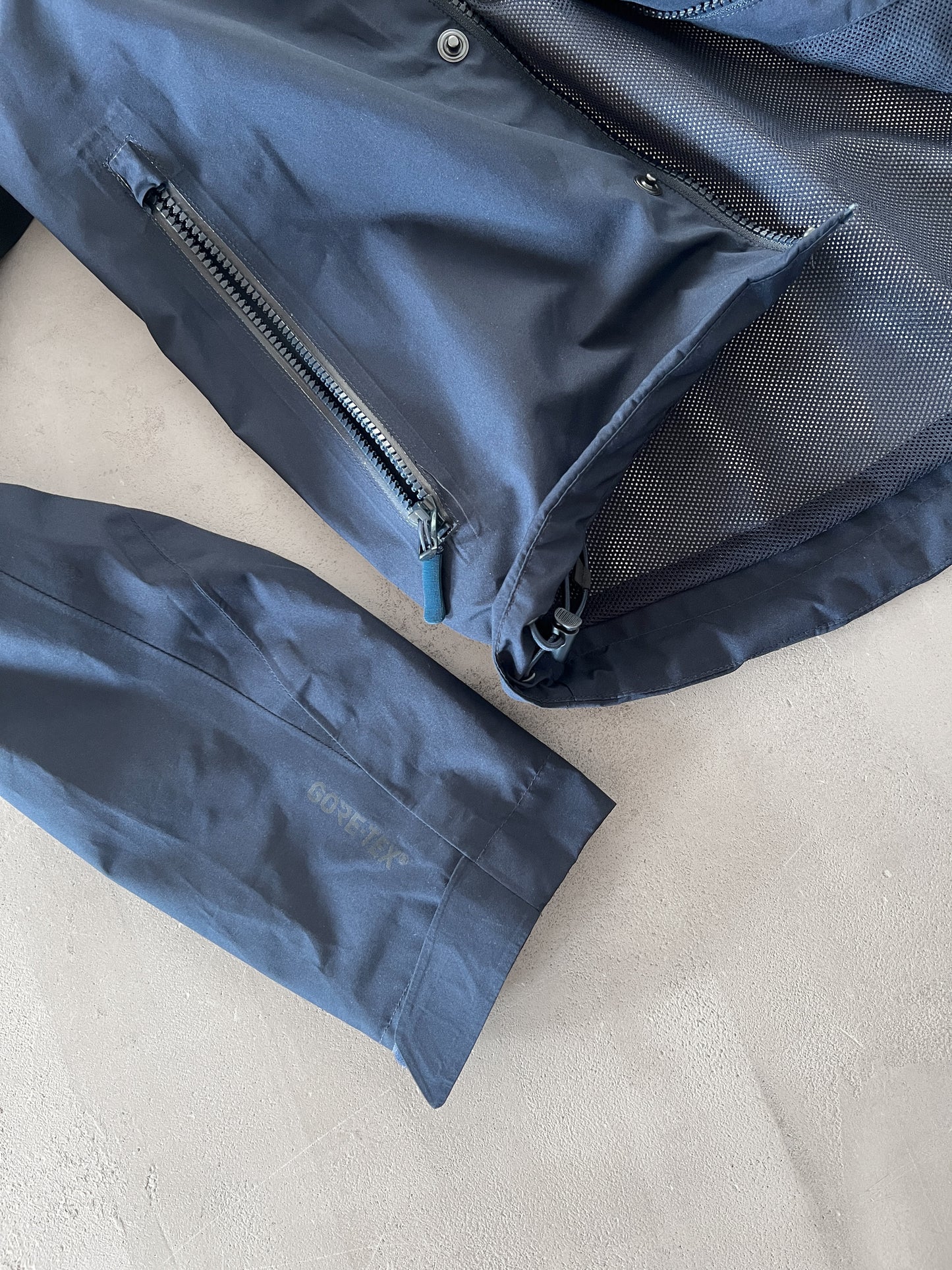 NAVY ROLEX GORE-TEX JACKET - 2000S - M
