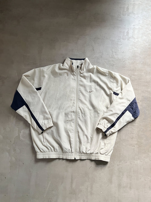 CREME NIKE TRACK JACKET - 2000S - XL