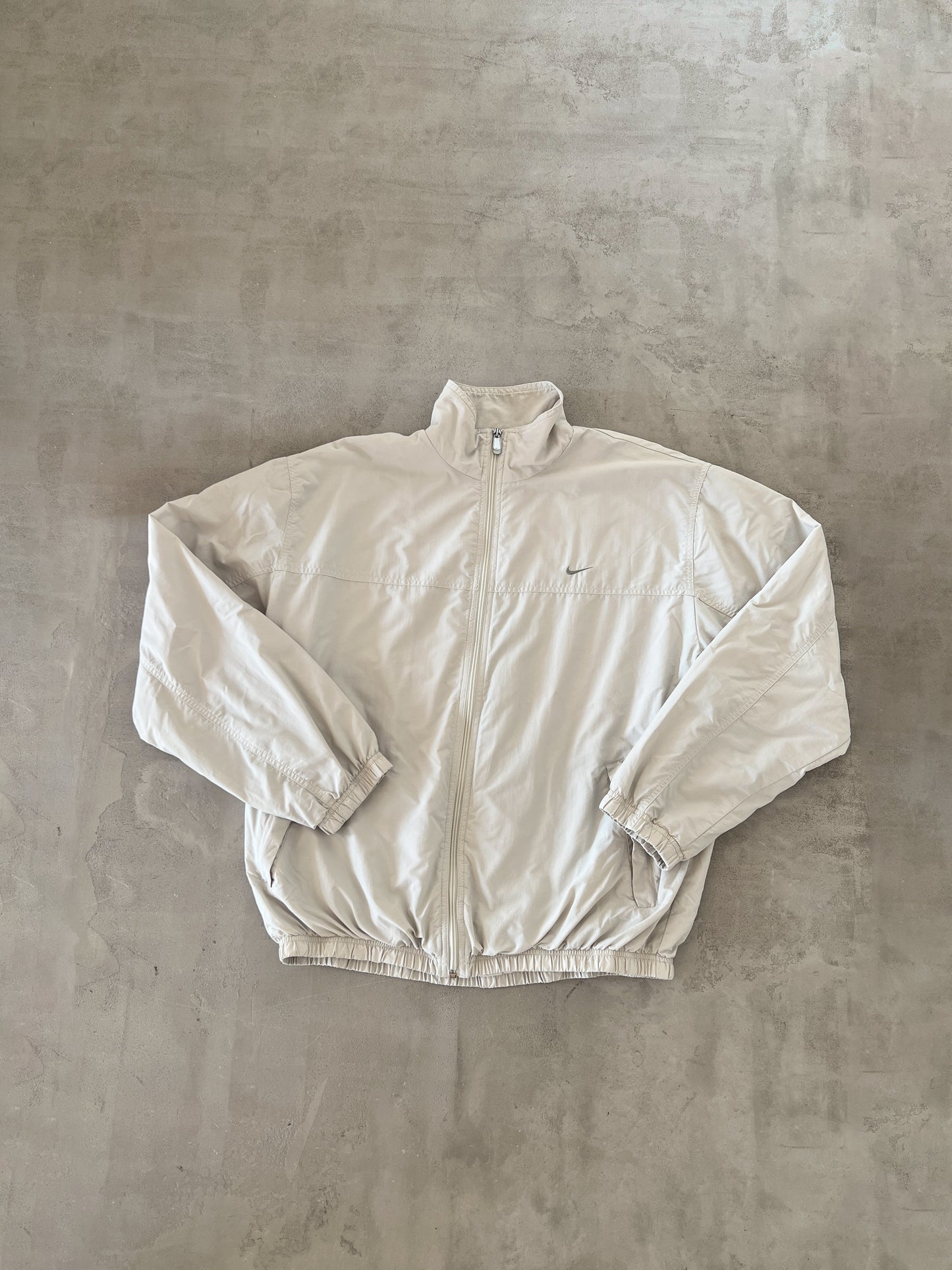 CREME NIKE TRACK JACKET - 2000S - L