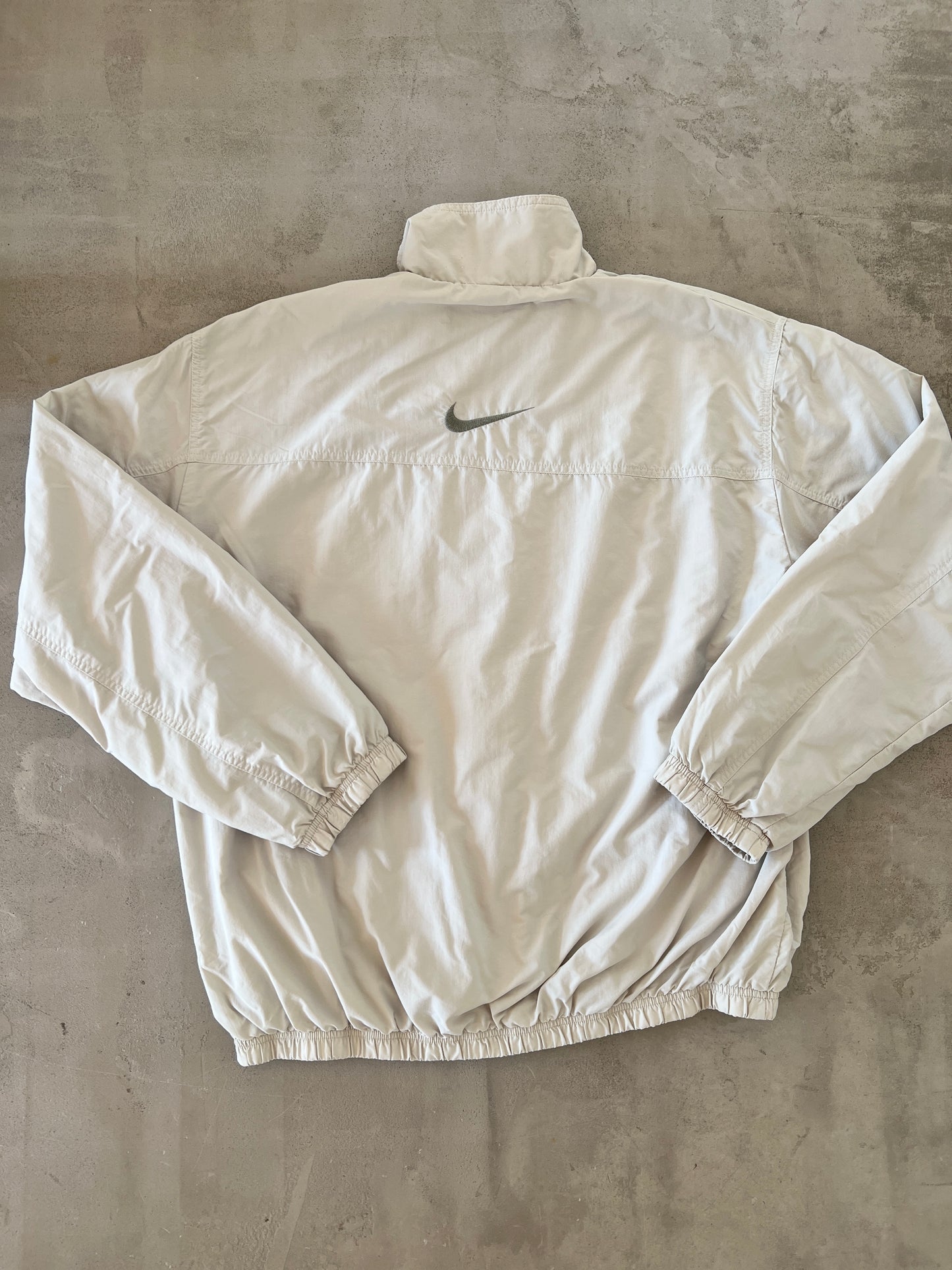 CREME NIKE TRACK JACKET - 2000S - L