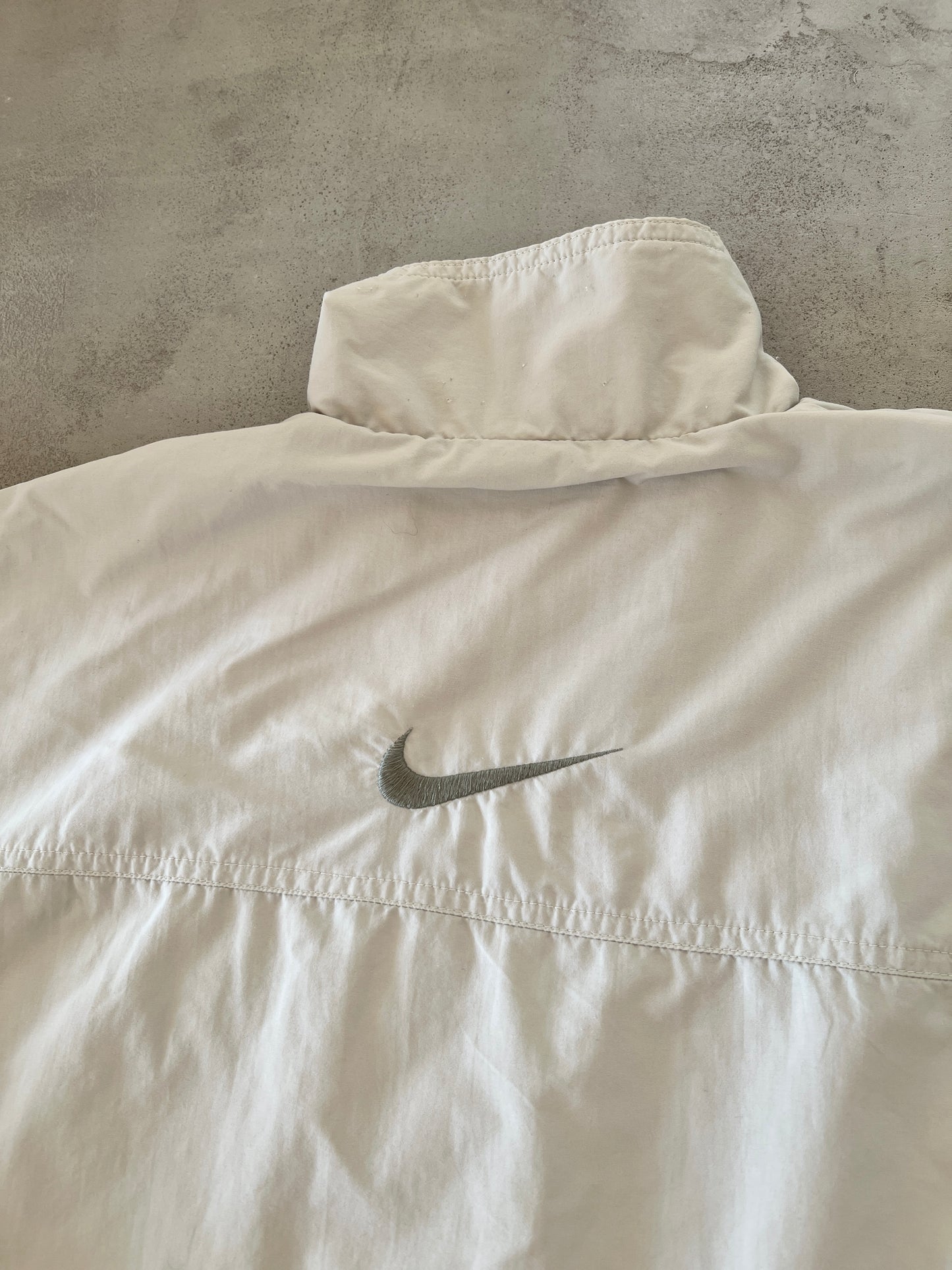 CREME NIKE TRACK JACKET - 2000S - L