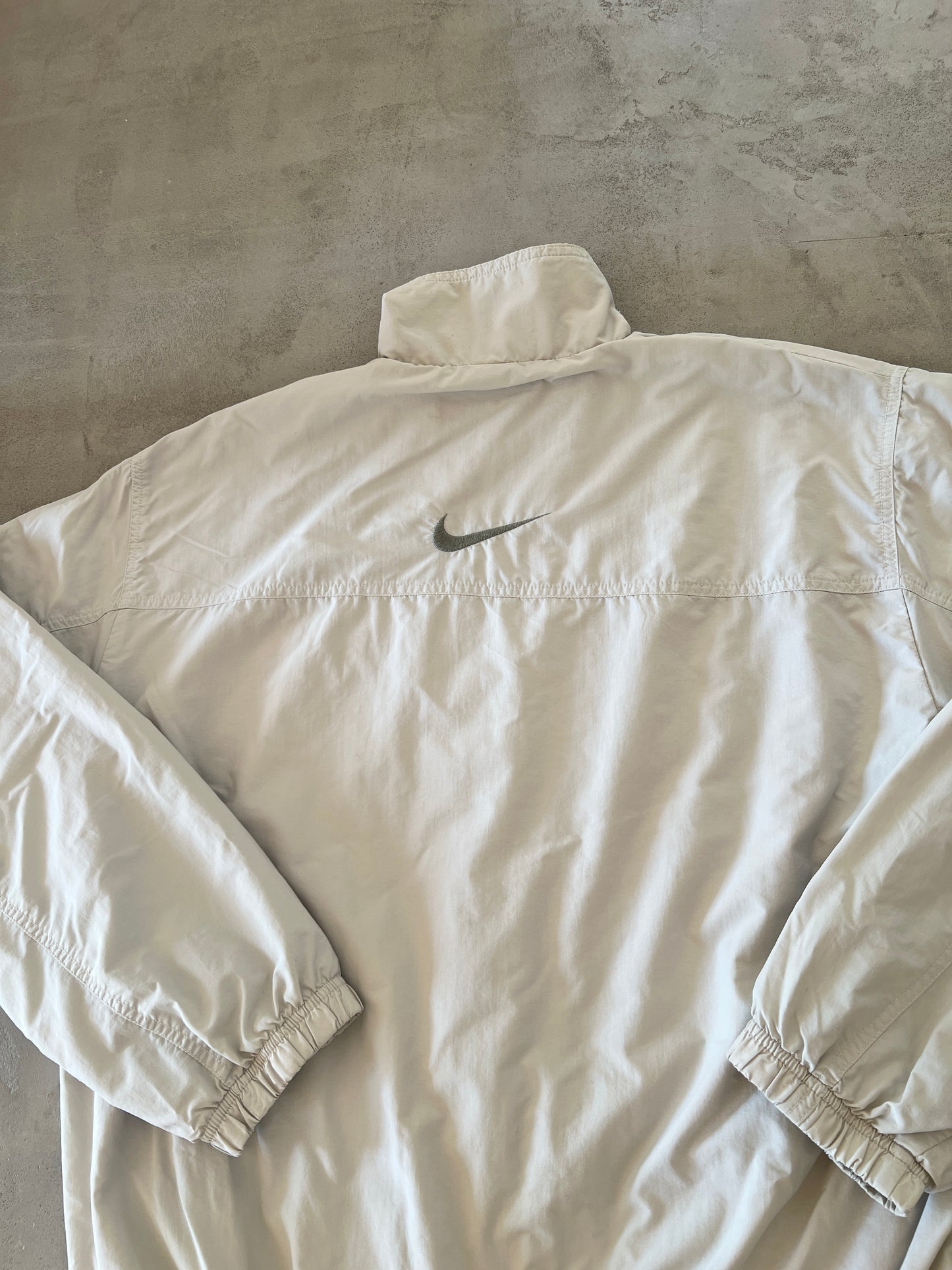 CREME NIKE TRACK JACKET - 2000S - L