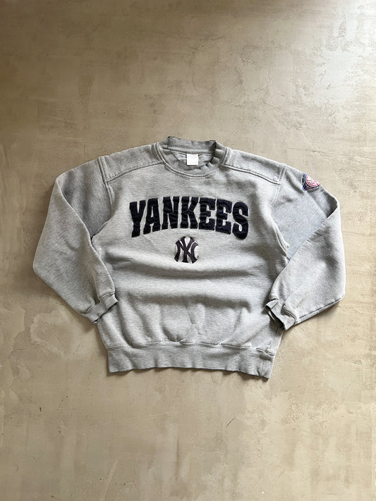 GREY YANKEES SWEATER - 2000S - S