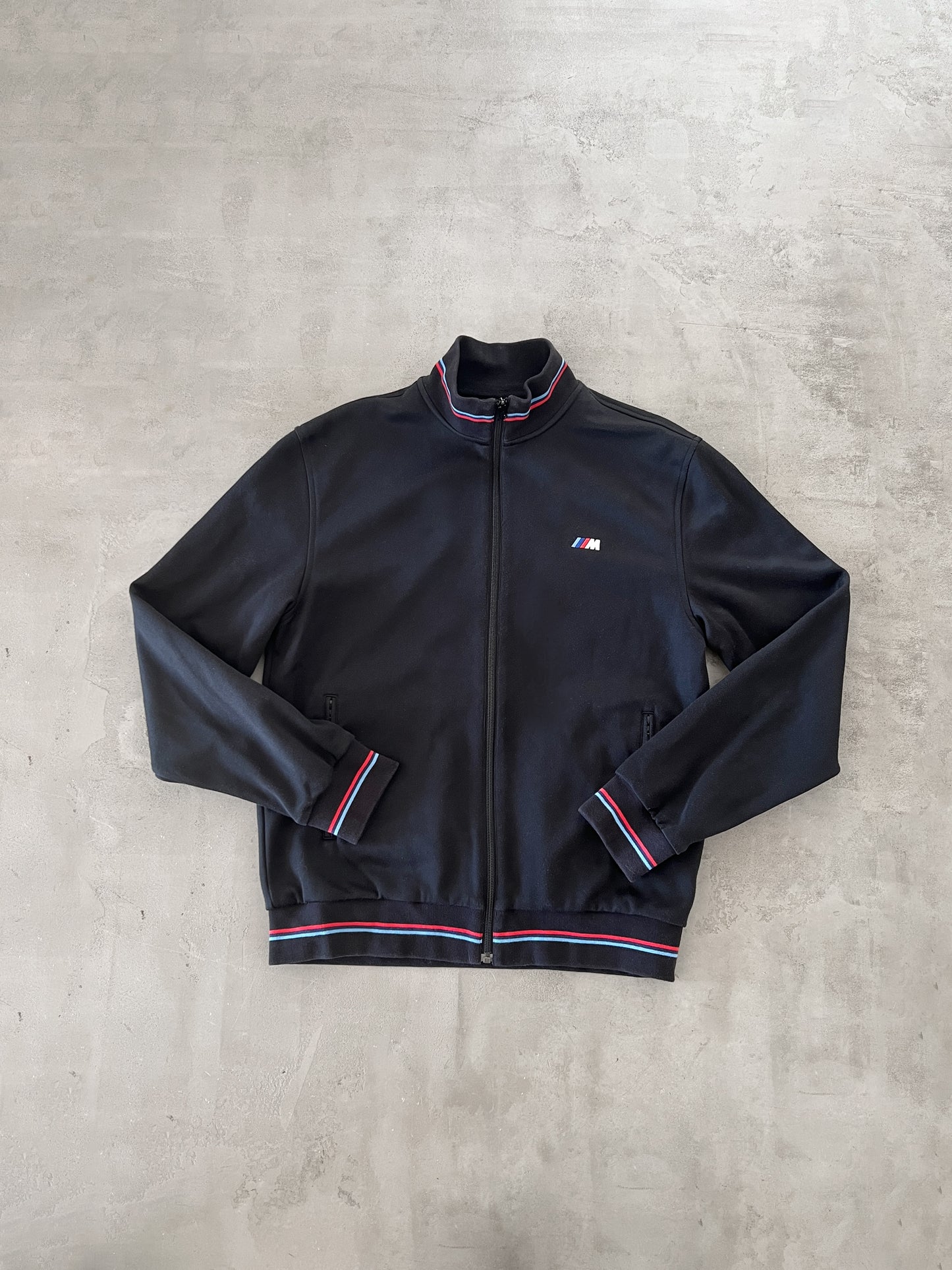 BLACK BMW JACKET - 2000S - M/L