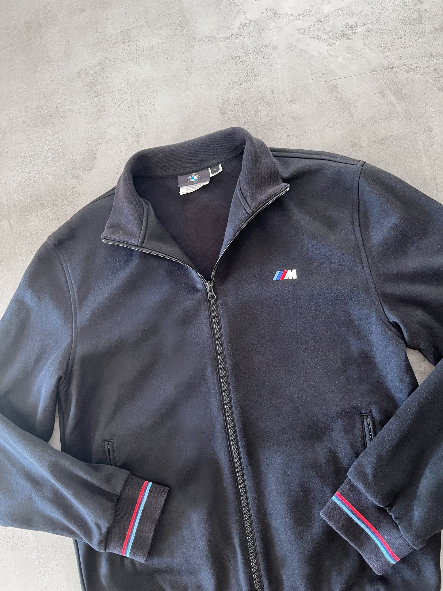 BLACK BMW JACKET - 2000S - M/L