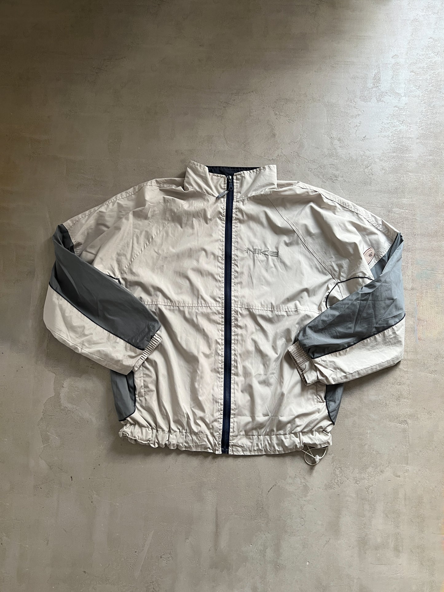 CREME NIKE TRACK JACKET - 2000S - XL/L