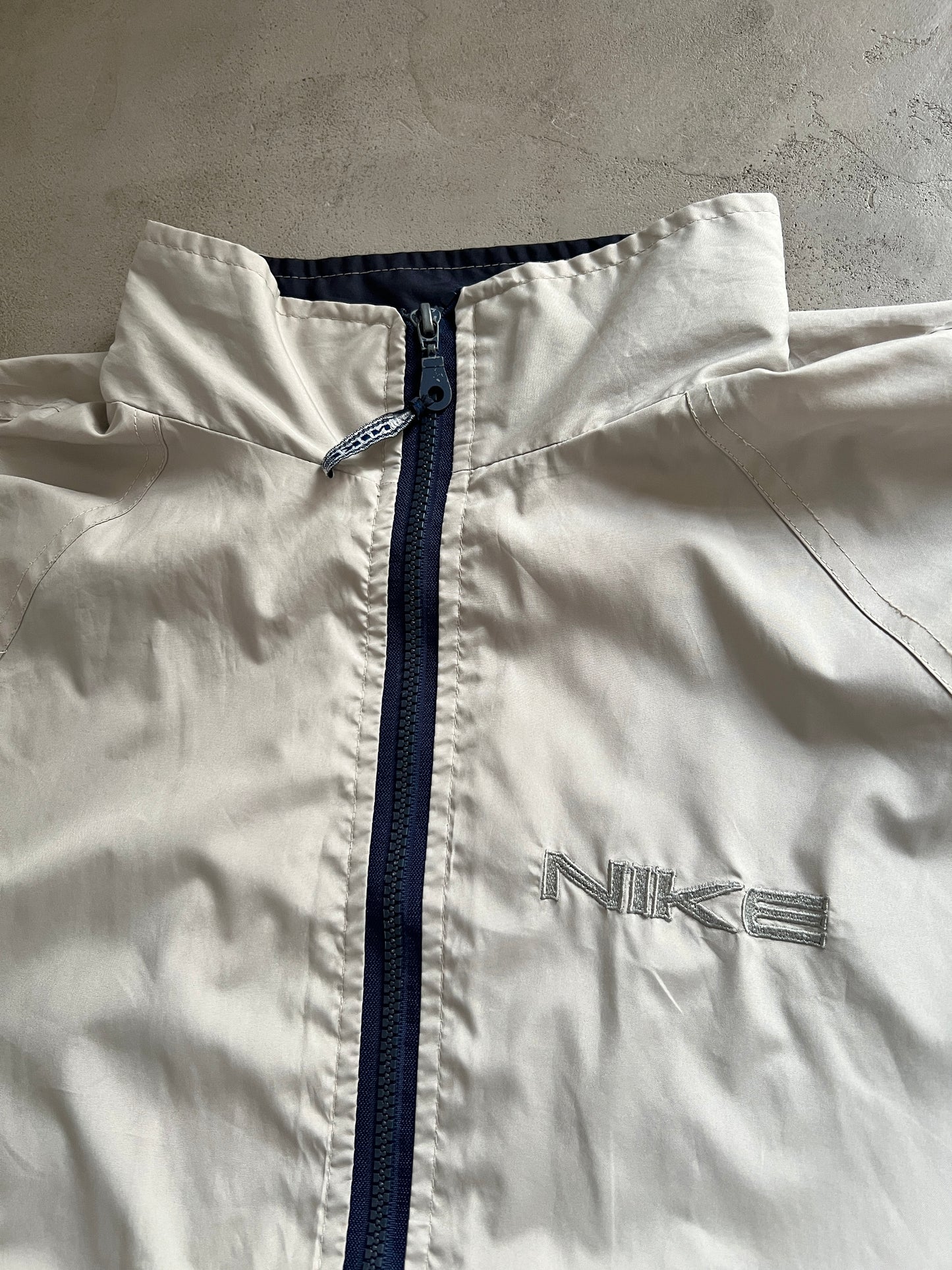 CREME NIKE TRACK JACKET - 2000S - XL/L