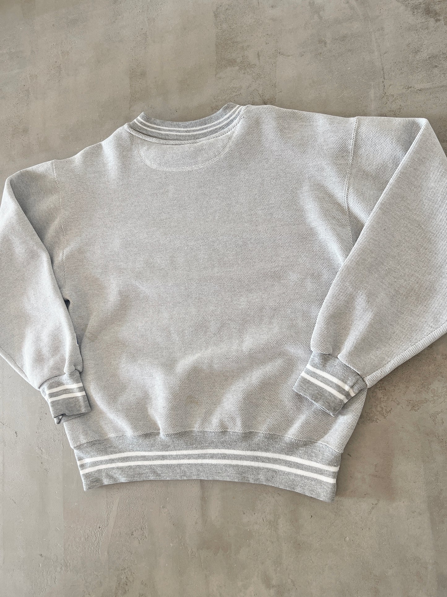 GREY DENVER BRONCOS NFL SWEATER - 1990S - S