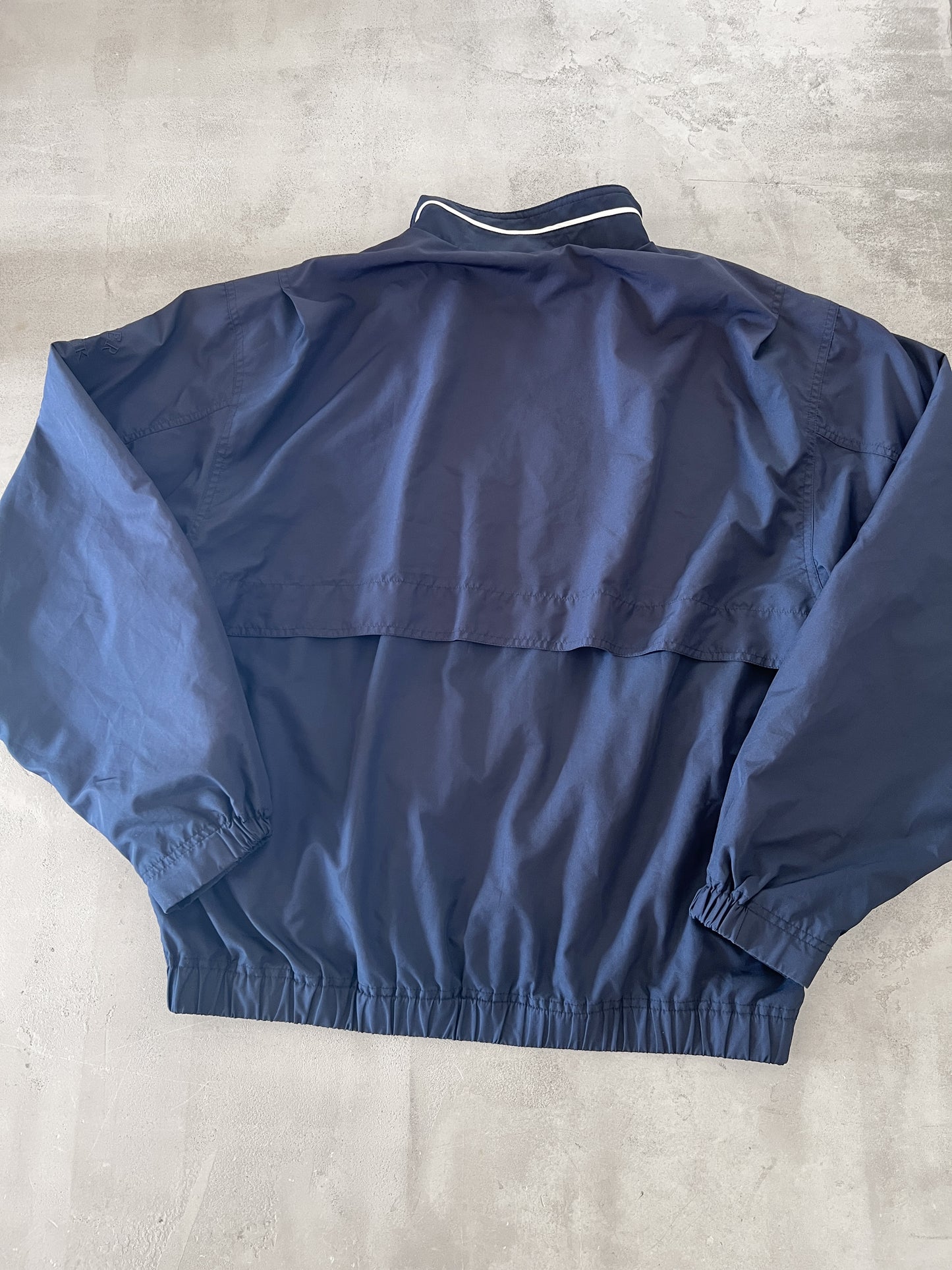 NAVY YANKEES TRACK JACKET - 2000S - L