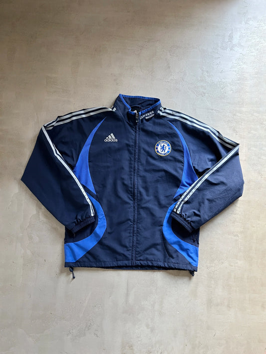 NAVY CHELSEA FC TRACK JACKET - 2000S - L/XL