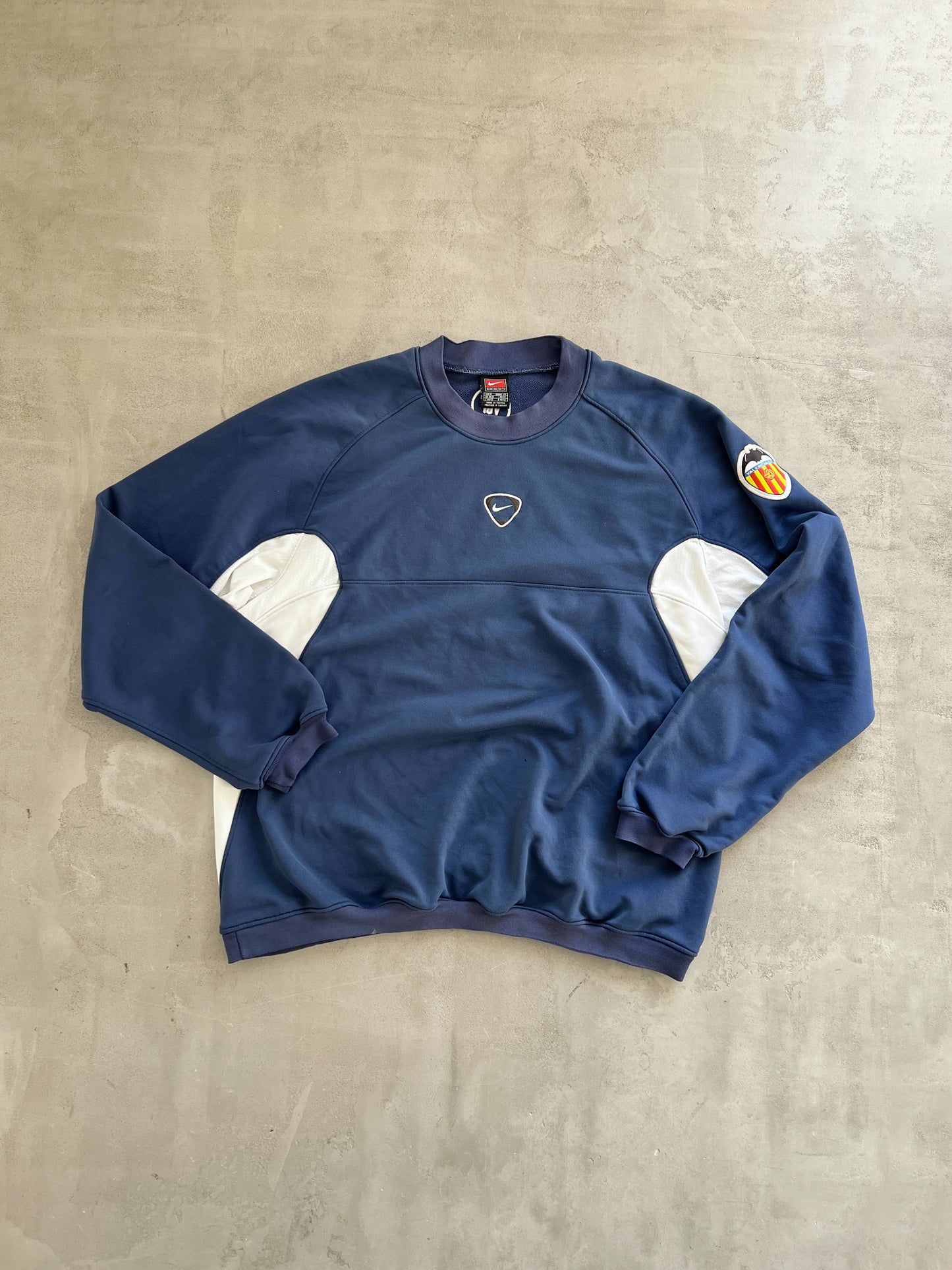 NAVY VALENCIA SWEATER - 2000S - L