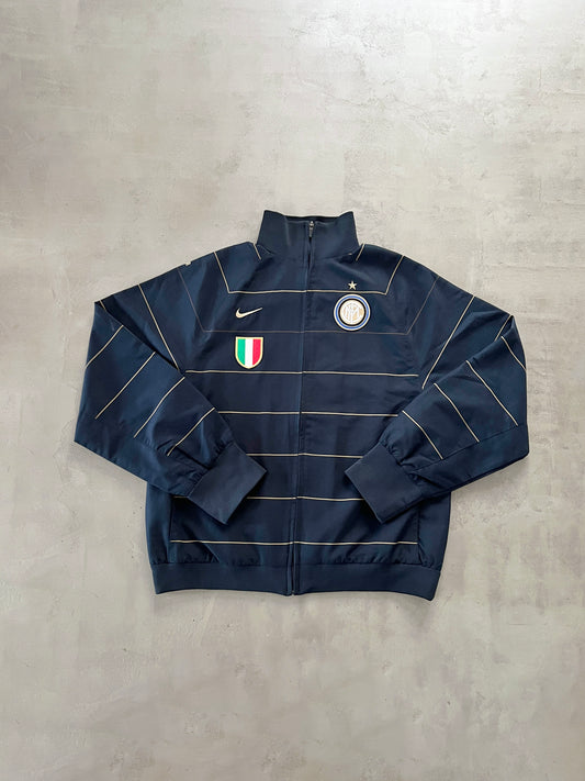 NAVY INTER MILAN NIKE TRACK JACKET - 2000S - M/L