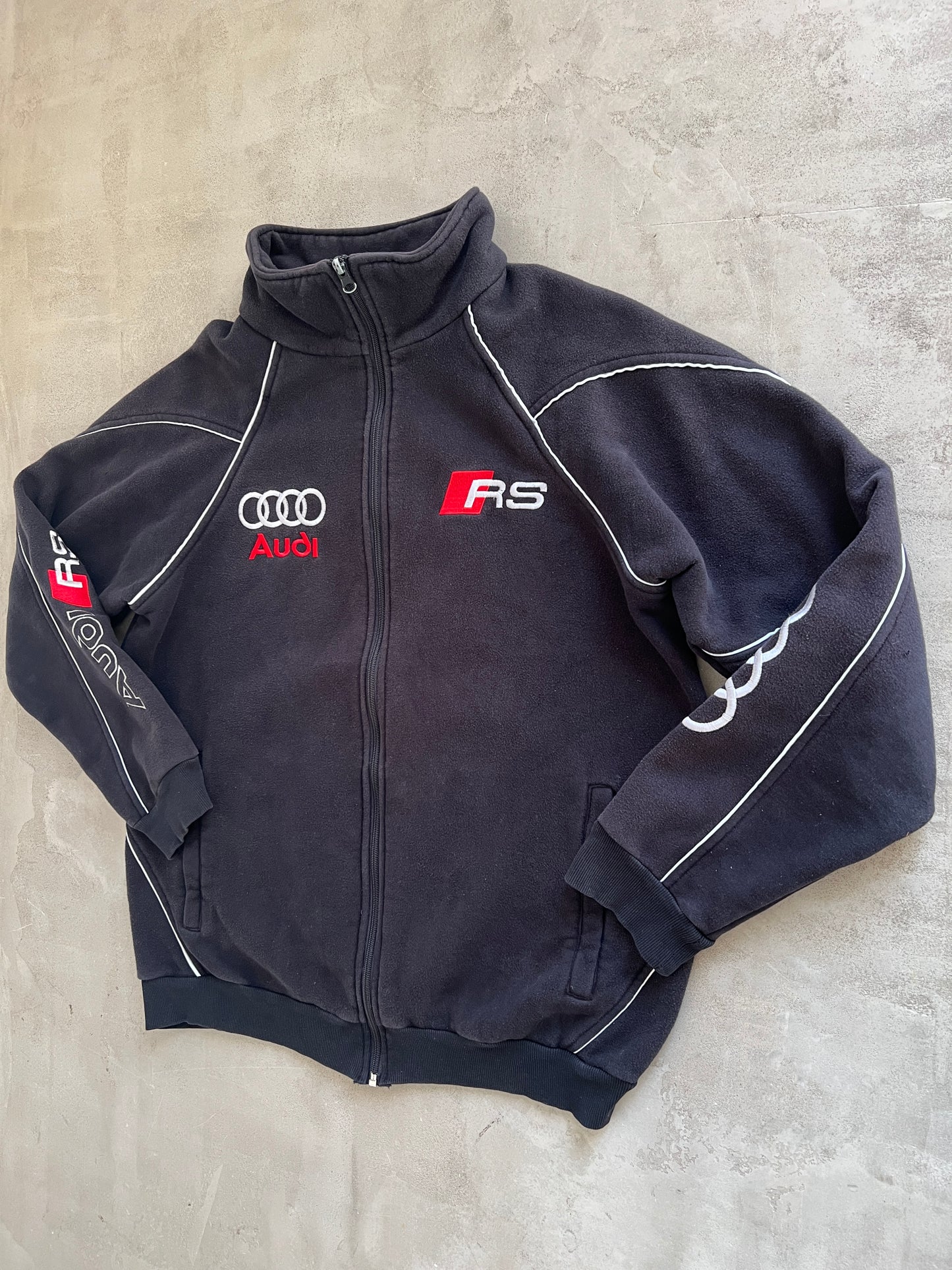 BLACK AUDI RS FLEECE - 2000S - L