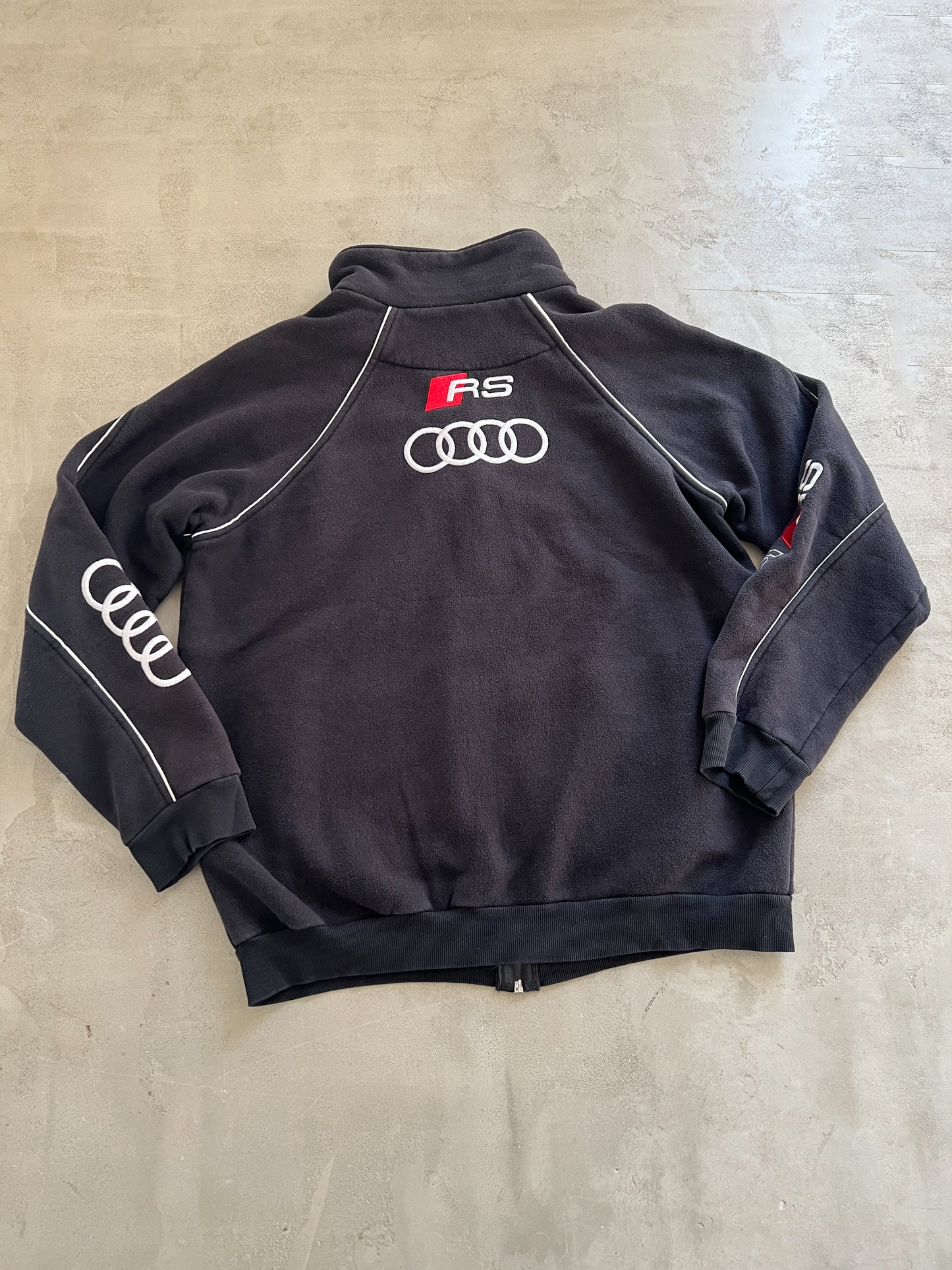 BLACK AUDI RS FLEECE - 2000S - L