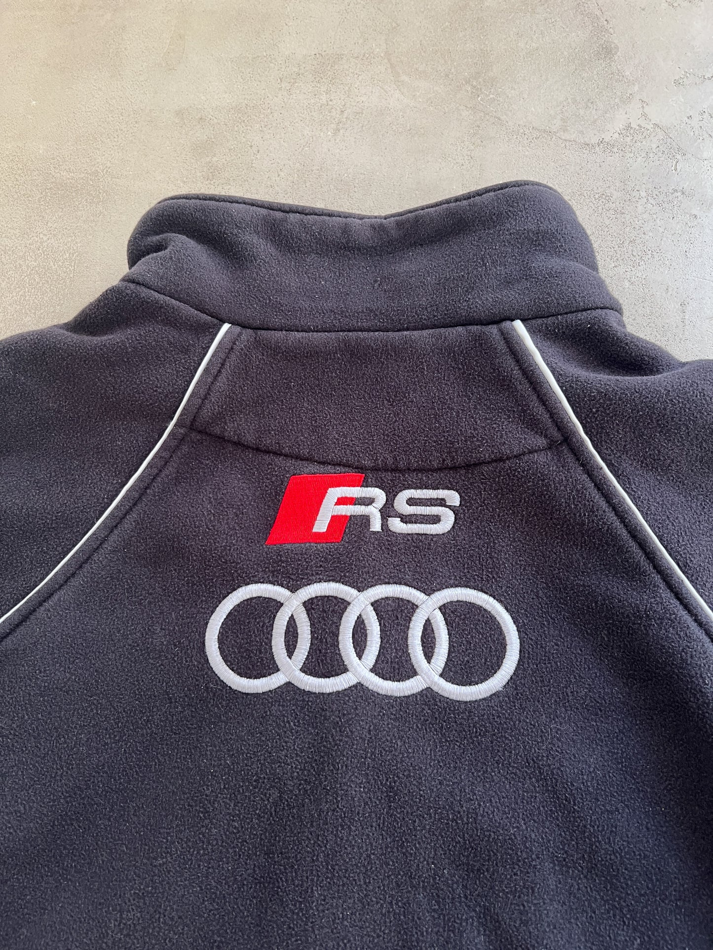 BLACK AUDI RS FLEECE - 2000S - L