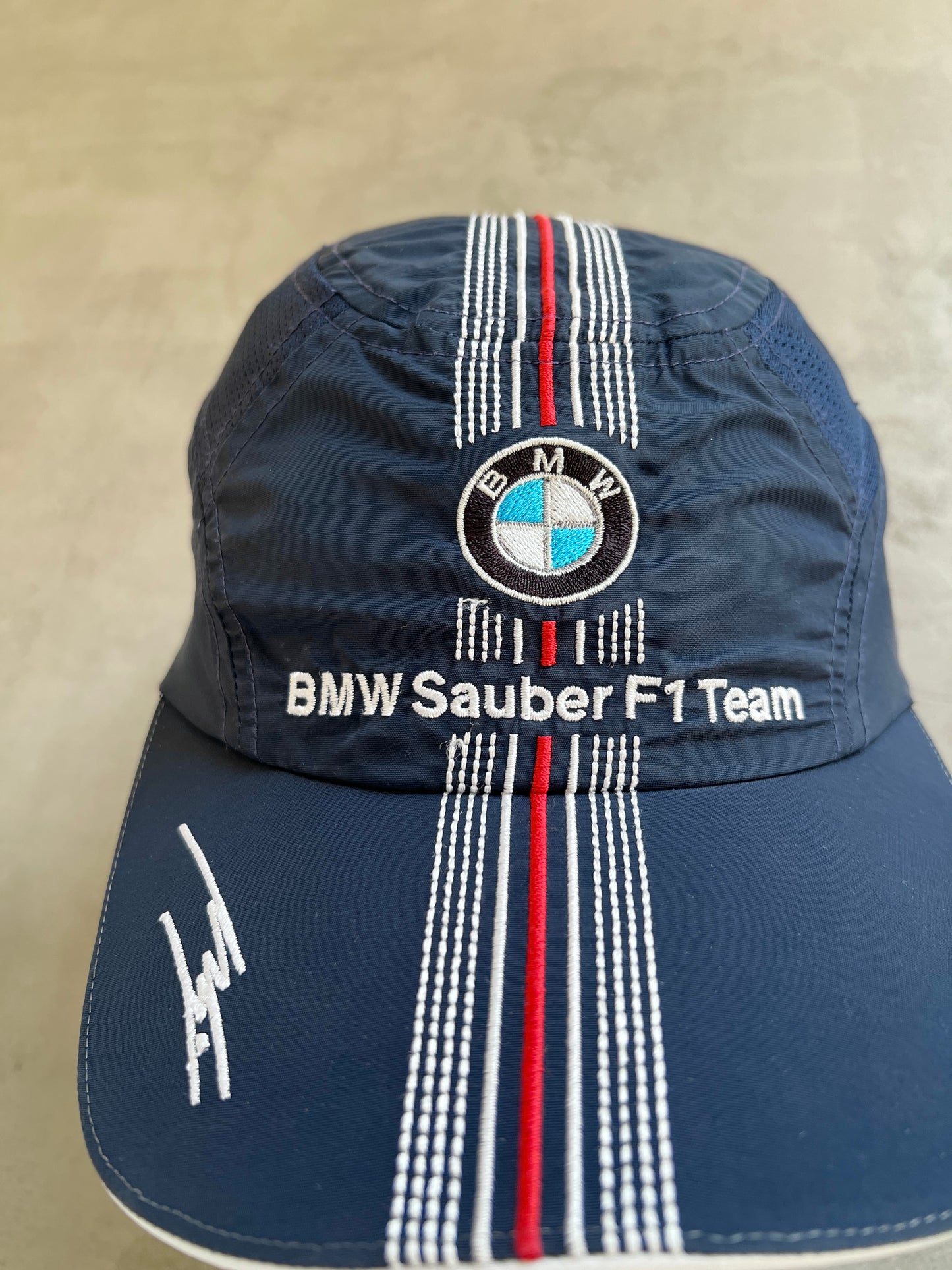 NAVY BMW RACING CAP - 2000S