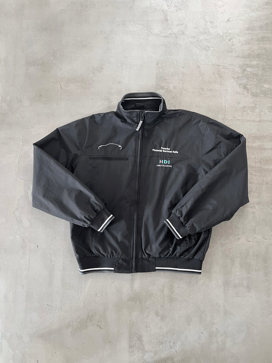 BLACK PORSCHE ITALY JACKET - 2000S - S