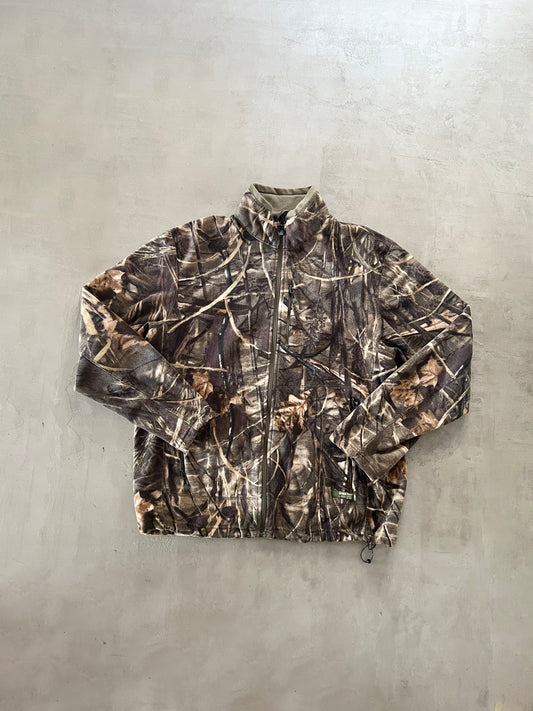 CAMO FLEECE JACKET - 2000S - XL