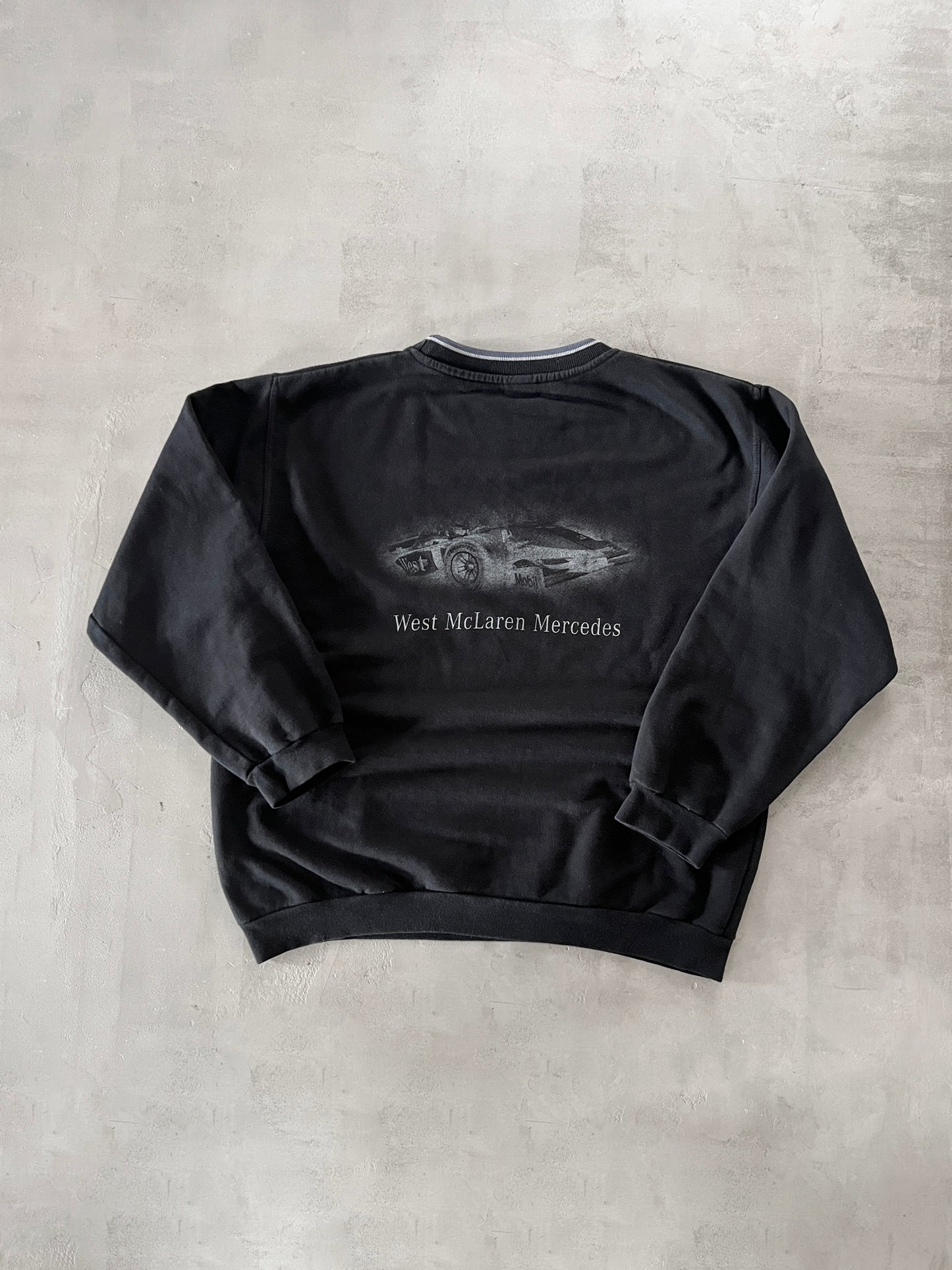 BLACK MERCEDES BENZ X MCLAREN SWEATER - 2000S - M