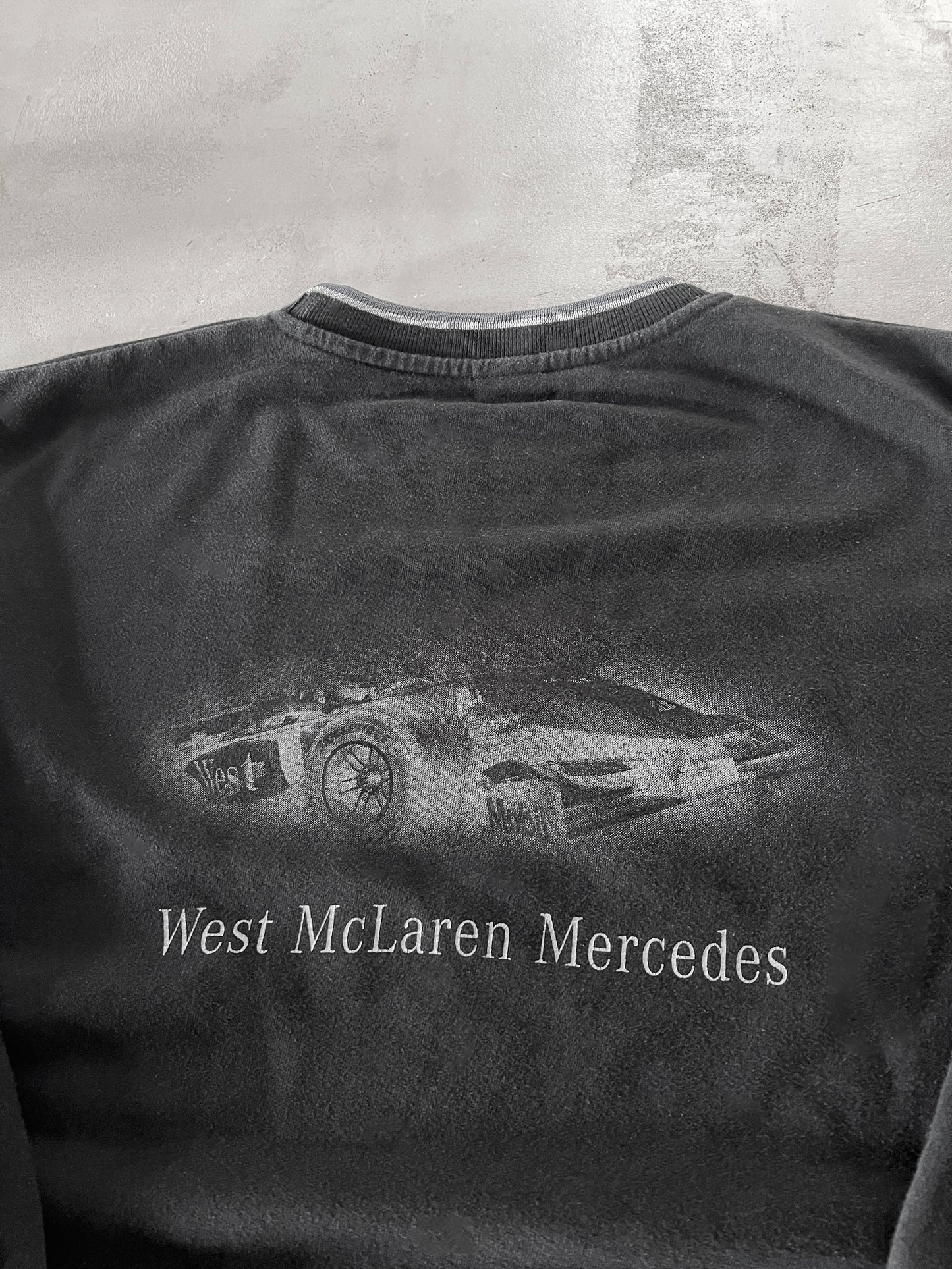 BLACK MERCEDES BENZ X MCLAREN SWEATER - 2000S - M