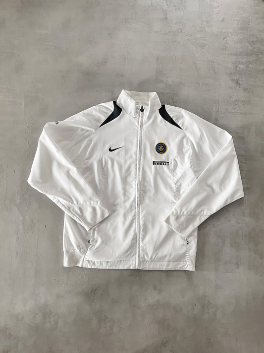 WHITE INTER MILAN NIKE TRACK JACKET - 2000S - M/L