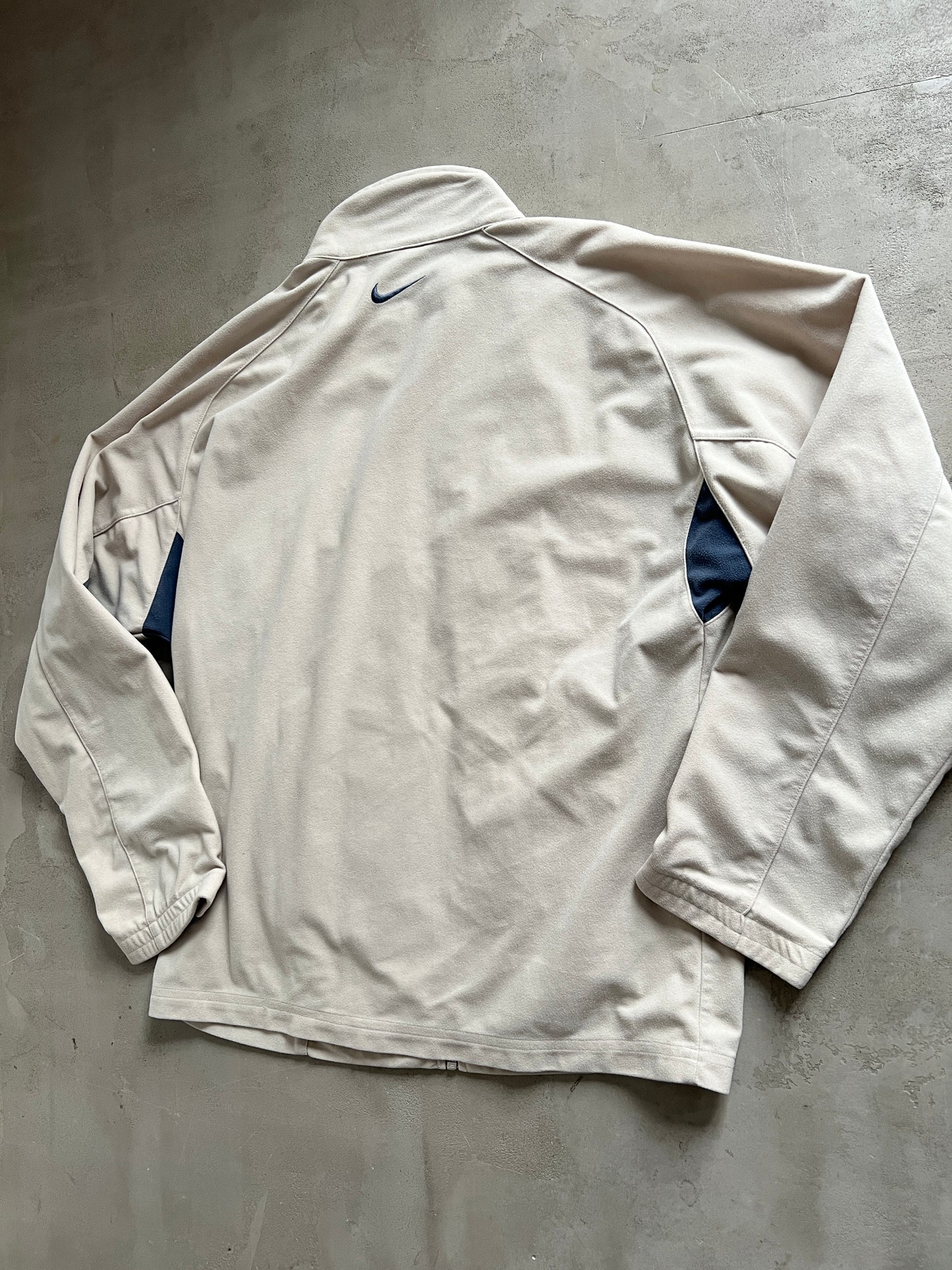 CREME NIKE TRACK JACKET - 2000S - M