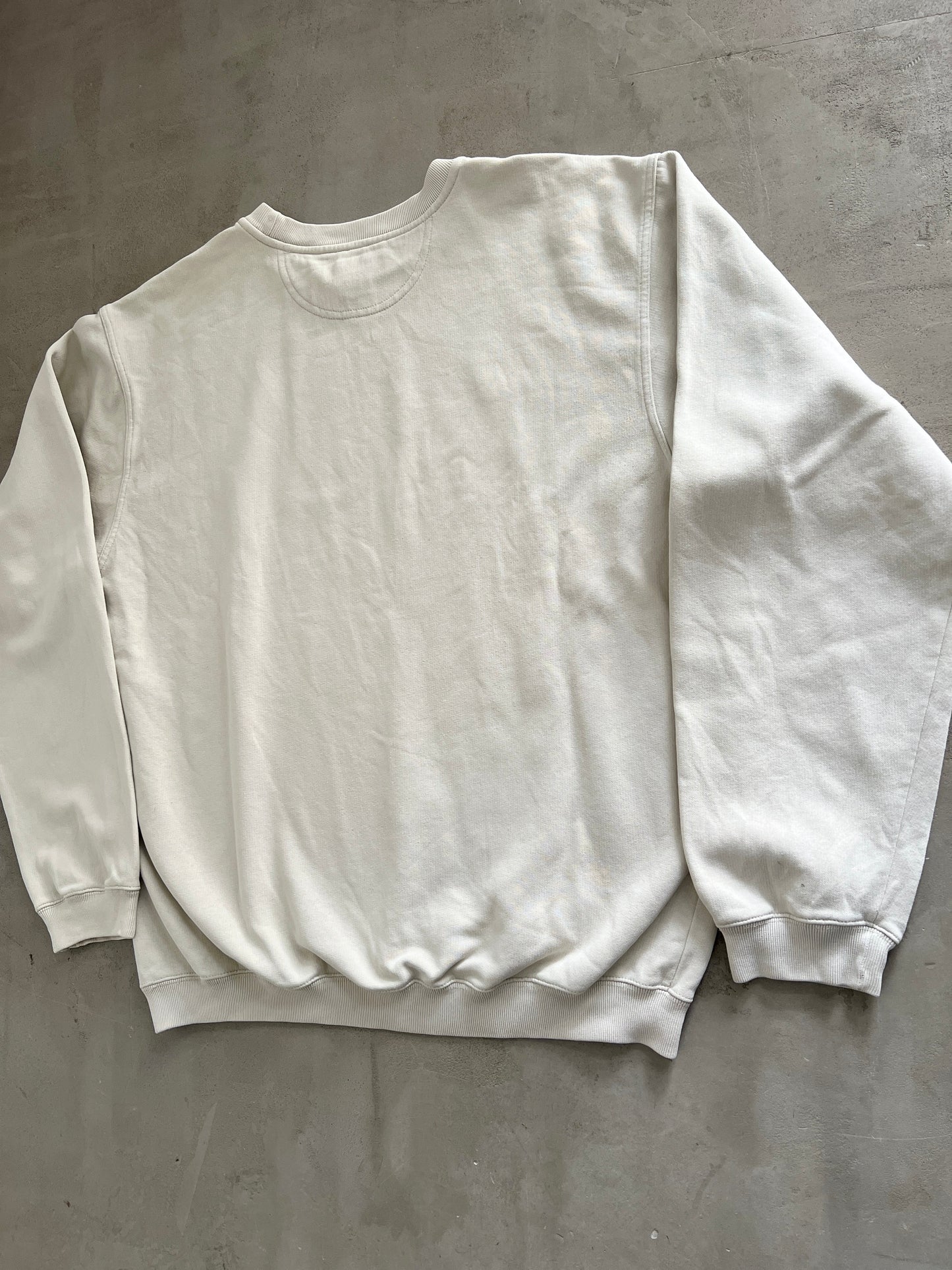 CREME NIKE SWEATER - 2000S - L