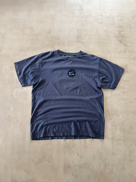 FADED NAVY NIKE AIR TEE - 2000S - L