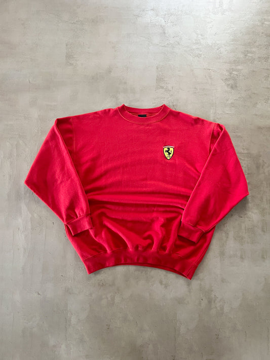 RED FERRARI SWEATER - 1999 - L/XL