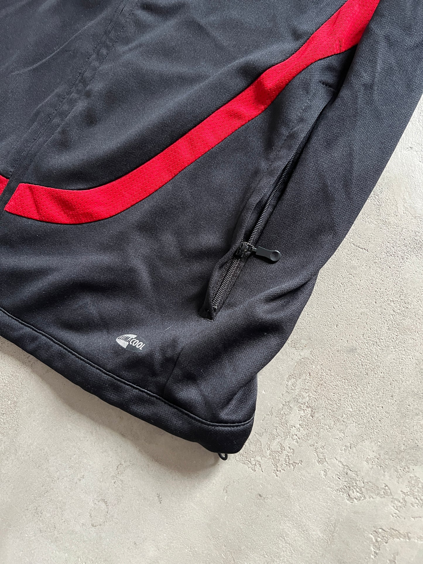 BLACK GERMANY ADIDAS TRACK JACKET - 2000S - L