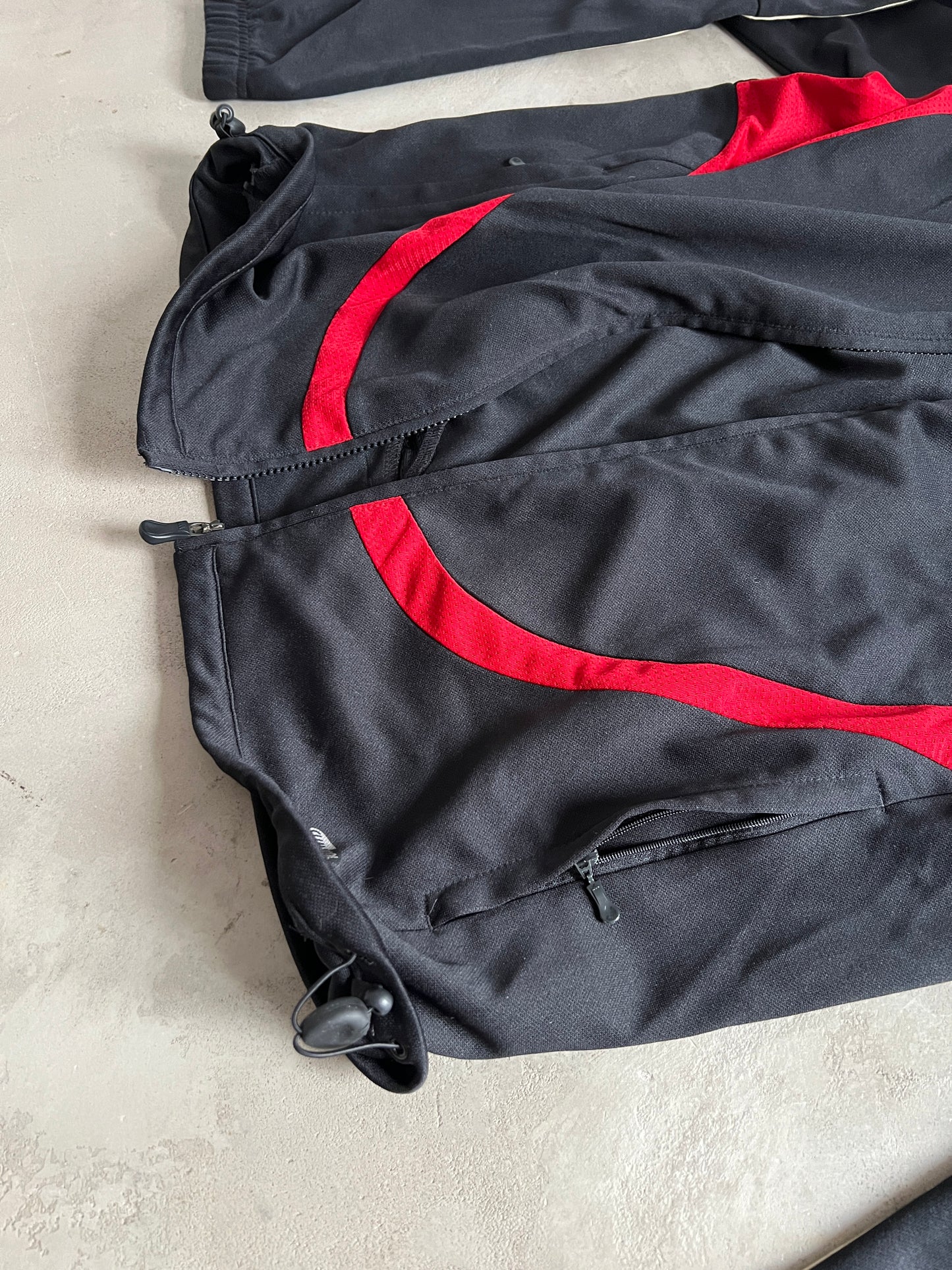 BLACK GERMANY ADIDAS TRACK JACKET - 2000S - L
